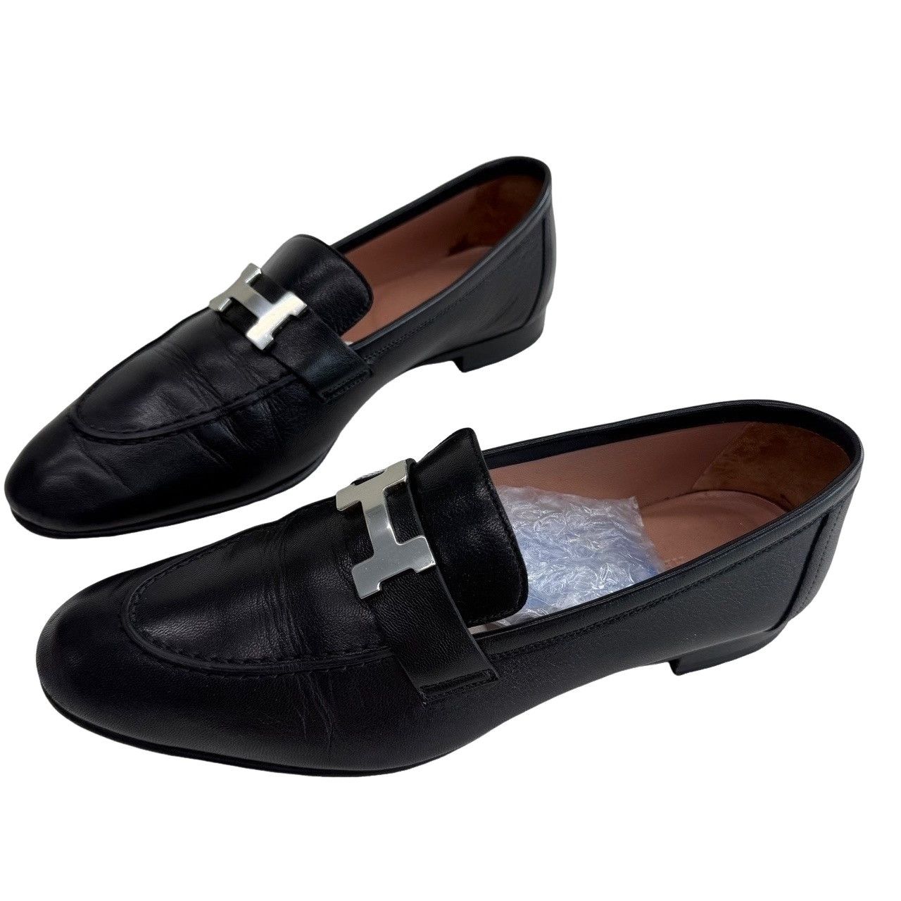 Hermes Hermès Paris Leather Loafers Size 38.5 Size US 8.5 / IT 38.5 - 1 Thumbnail
