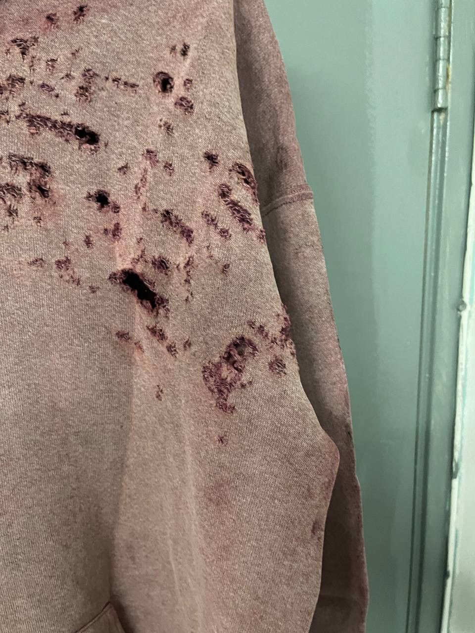 Vintage THRASHED SUN FADED SKATER BOY HOODIE Size US XL / EU 56 / 4 - 9 Thumbnail