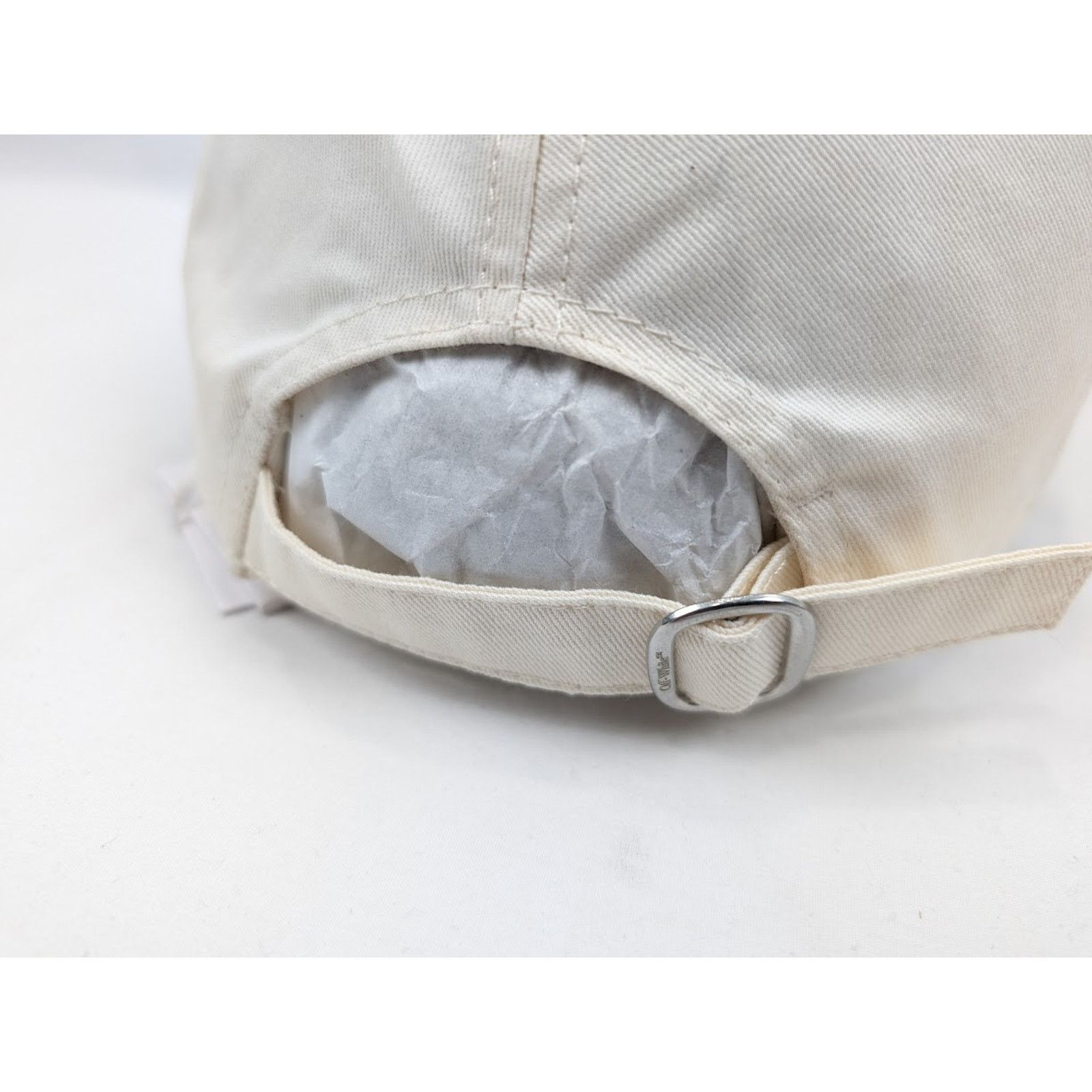 Off-White o1rshd1 Size : M / Garm Dyed Baseball in Ivory Black Size ONE SIZE - 11 Thumbnail