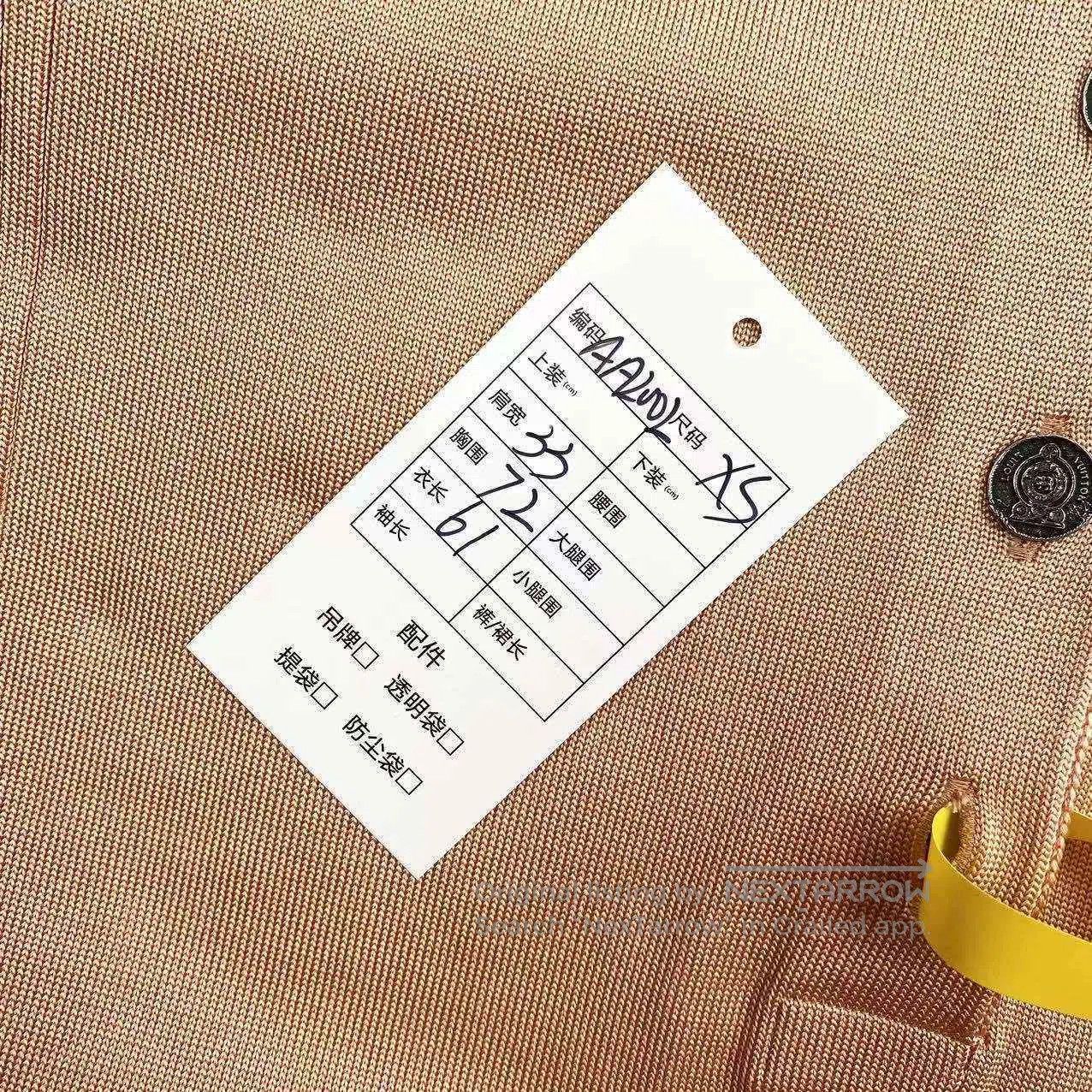 Louis Vuitton Louis Vuitton 23SS striped logo print five-quarter sleeve Size XS / US 0-2 / IT 36-38 - 7 Thumbnail