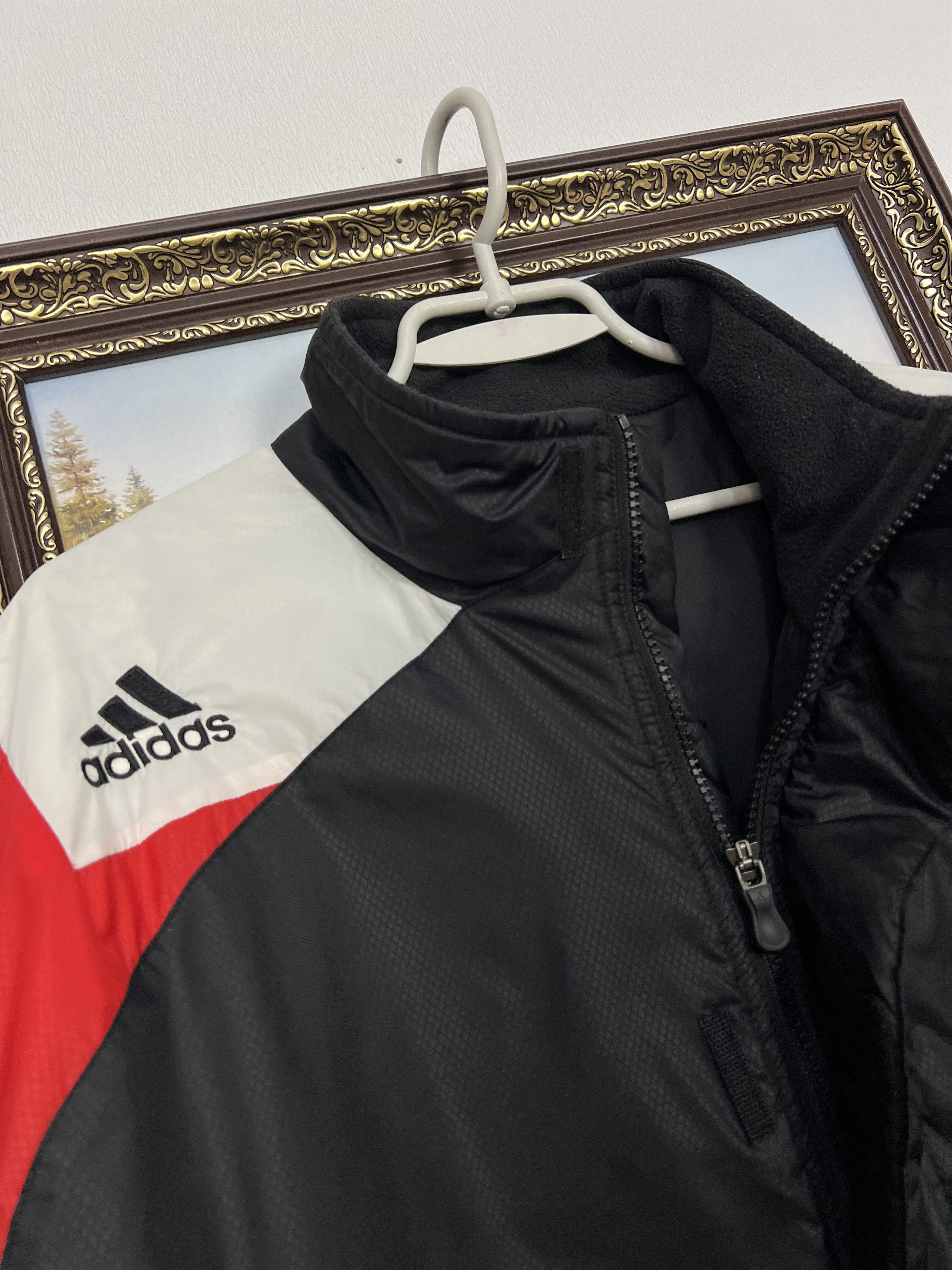 Vintage Adidas Liverpool Football Warm Jacket Soccer Bomber