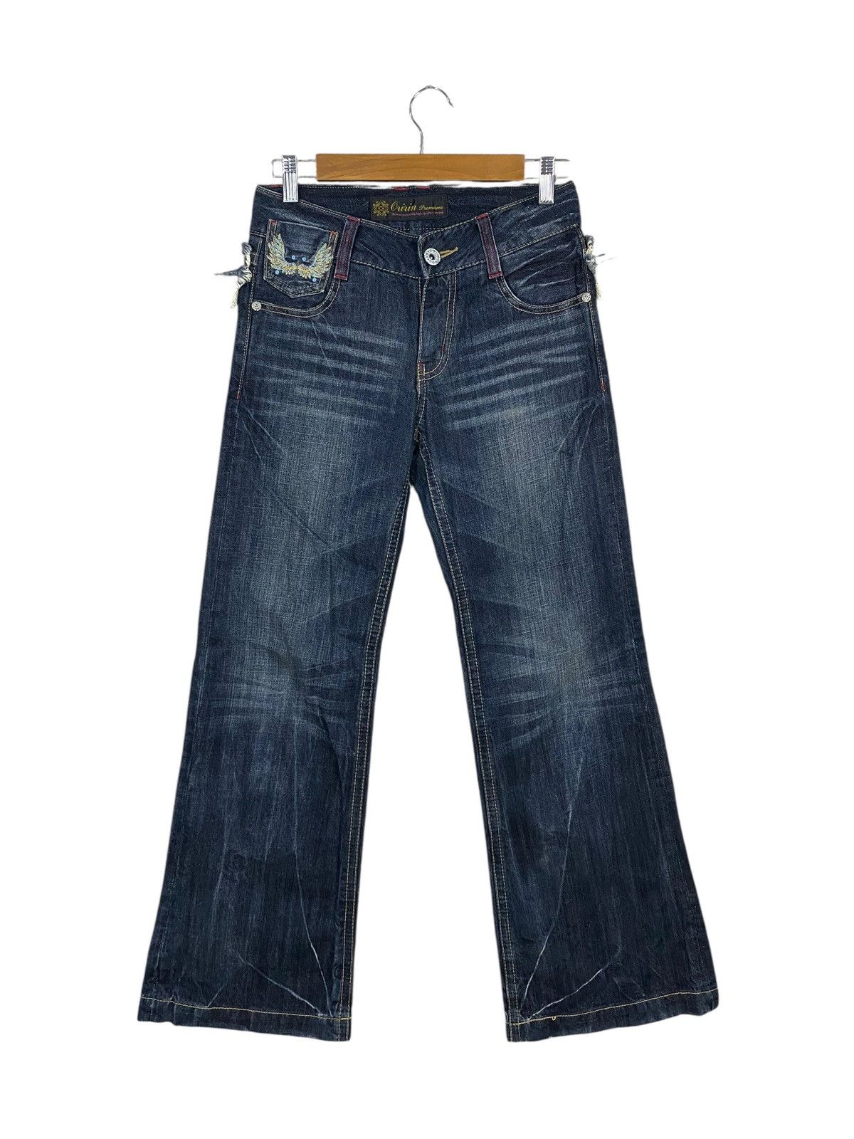 Seditionaries Japanase brand oririn gothic flared denim very rare Size US 28 / EU 44 - 2 Thumbnail