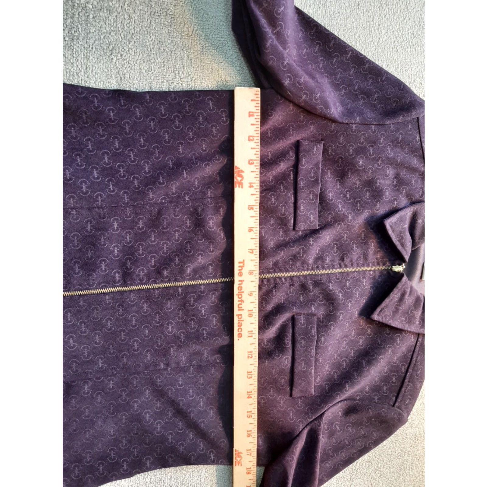 Vintage Dressbarn Blazer Women Size 8 Red Jacket Long Sleeve Button Classic Fall Regular Blazer Women Size M / US 6-8 / IT 42-44 - 3 Thumbnail