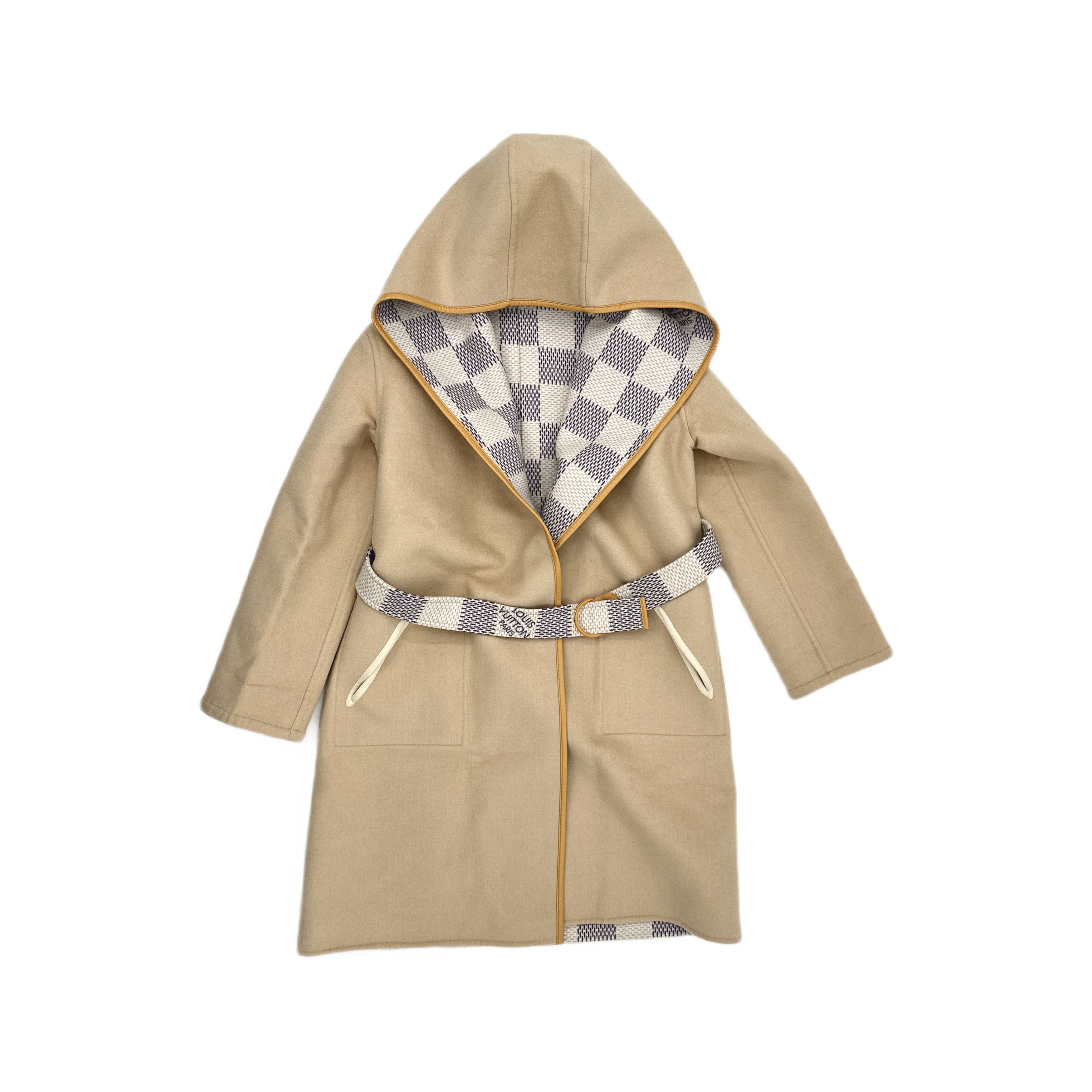 Louis Vuitton Louis Vuitton Reversible Damier Hooded Coat 36 Size XS / US 0-2 / IT 36-38 - 1 Thumbnail