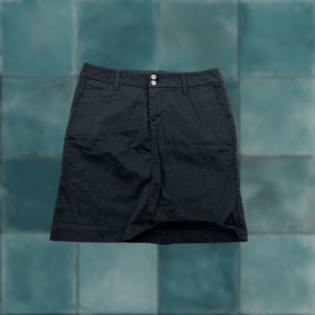 Dickies Dickies Skirt Womens Size 11 Black Pencil Side Zip High Rise Mini Skirt Casual Fall Streetwear Vintage Style Womens Dickies Skirt Size 32" / US 10 / IT 46 - 1 Thumbnail