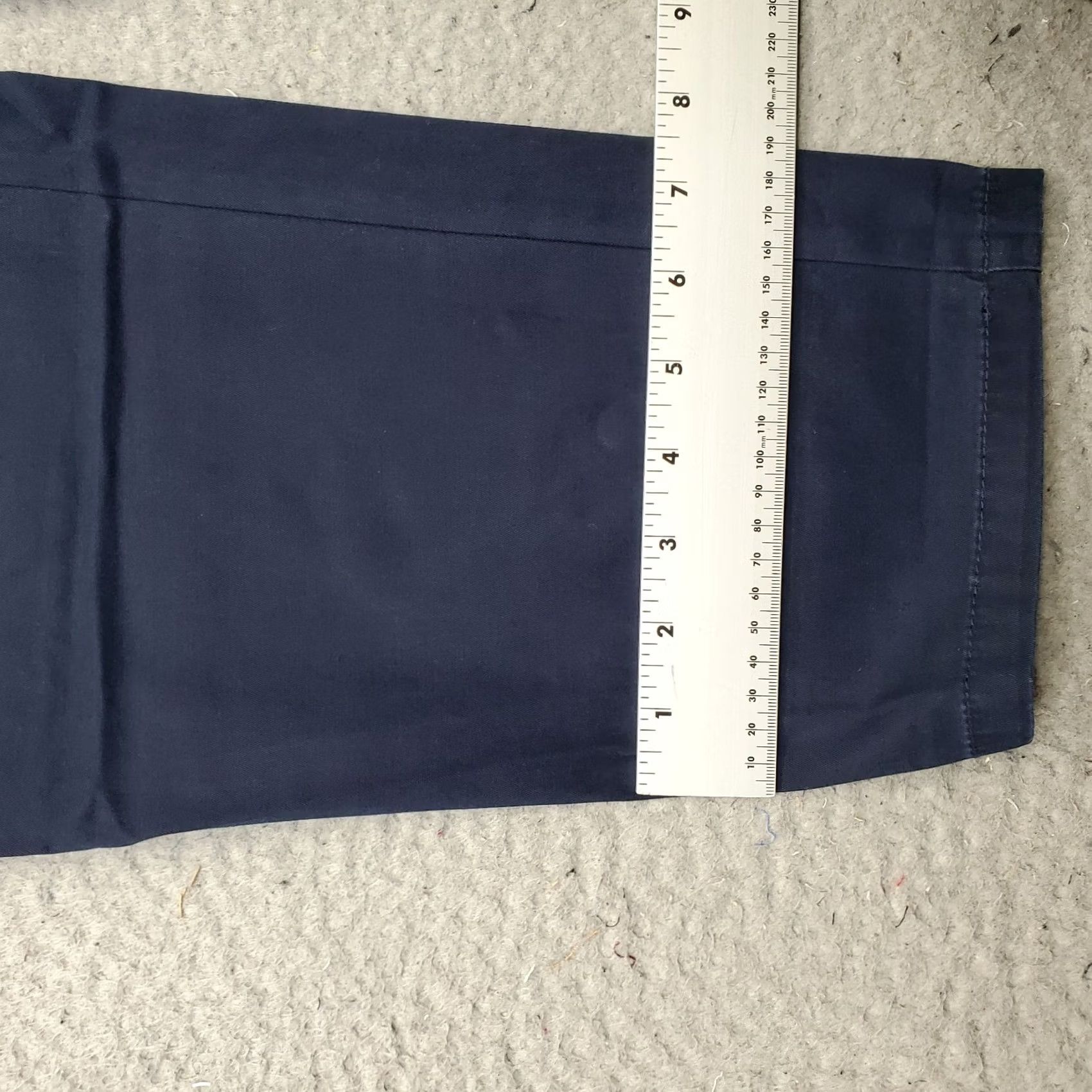 Talbots Talbots The Weekender Pants Womens 14P Navy Stretch Flat Front Straight Leg Size 36" / US 14 / IT 50 - 5 Thumbnail