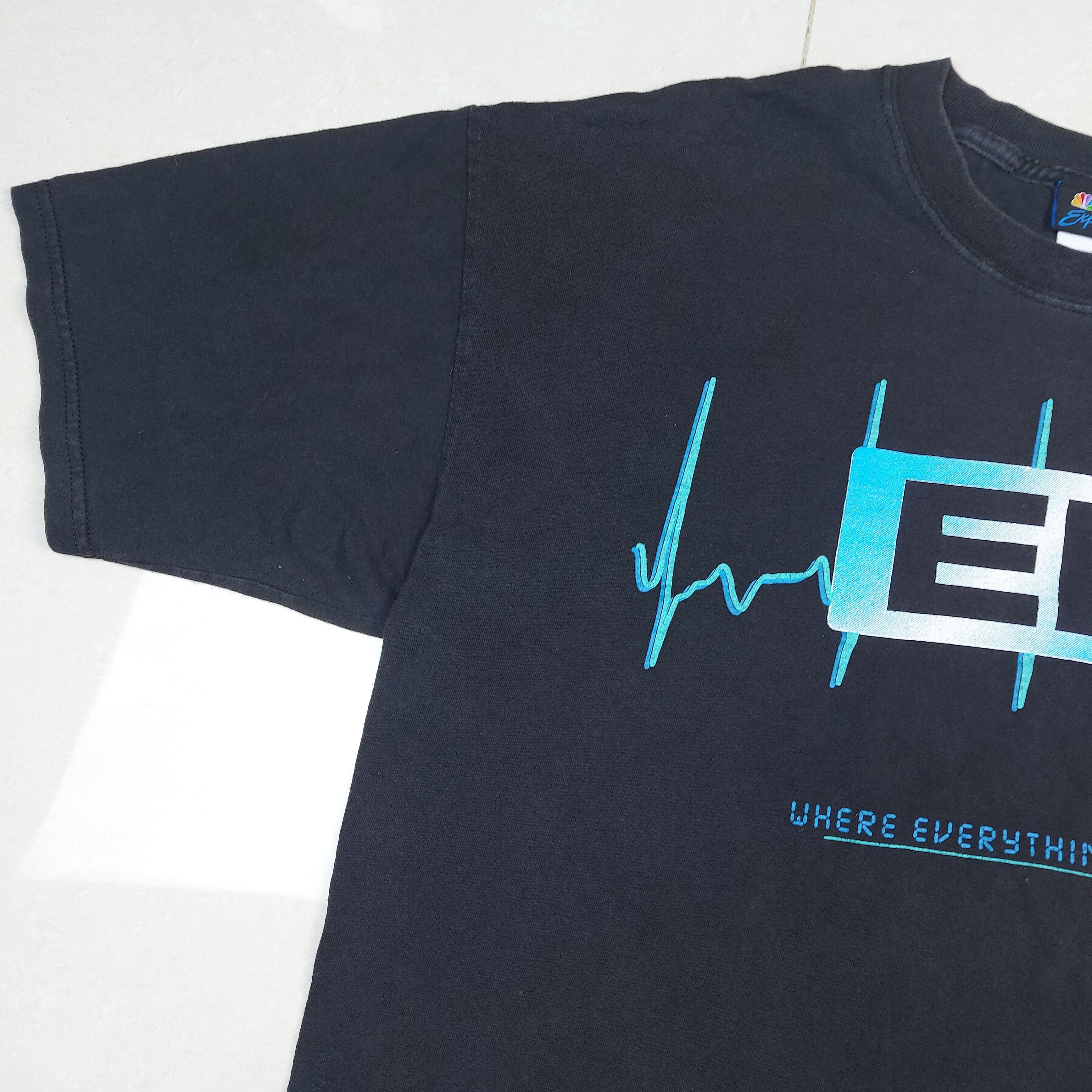 Other Vintage 90s 1995 ER TV series Hospital Medical Drama NBC TEE Size US XL / EU 56 / 4 - 6 Thumbnail