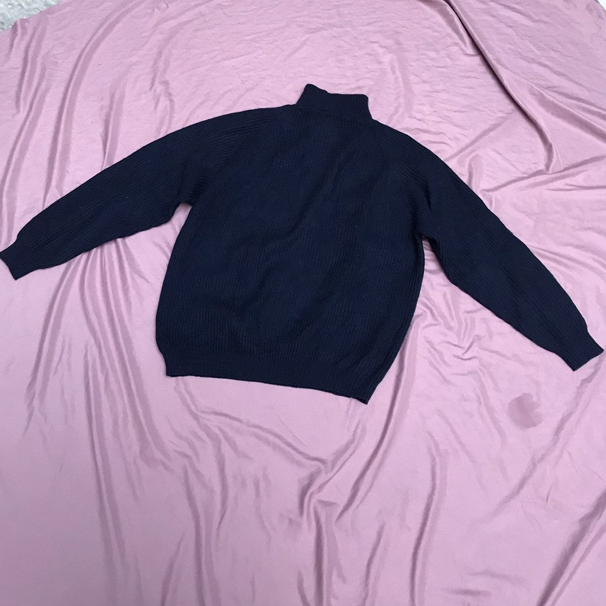 Other PURE SUPER GEELONG QUARTER ZIP, ribbed raglan sleeve jumper Size US XL / EU 56 / 4 - 3 Thumbnail