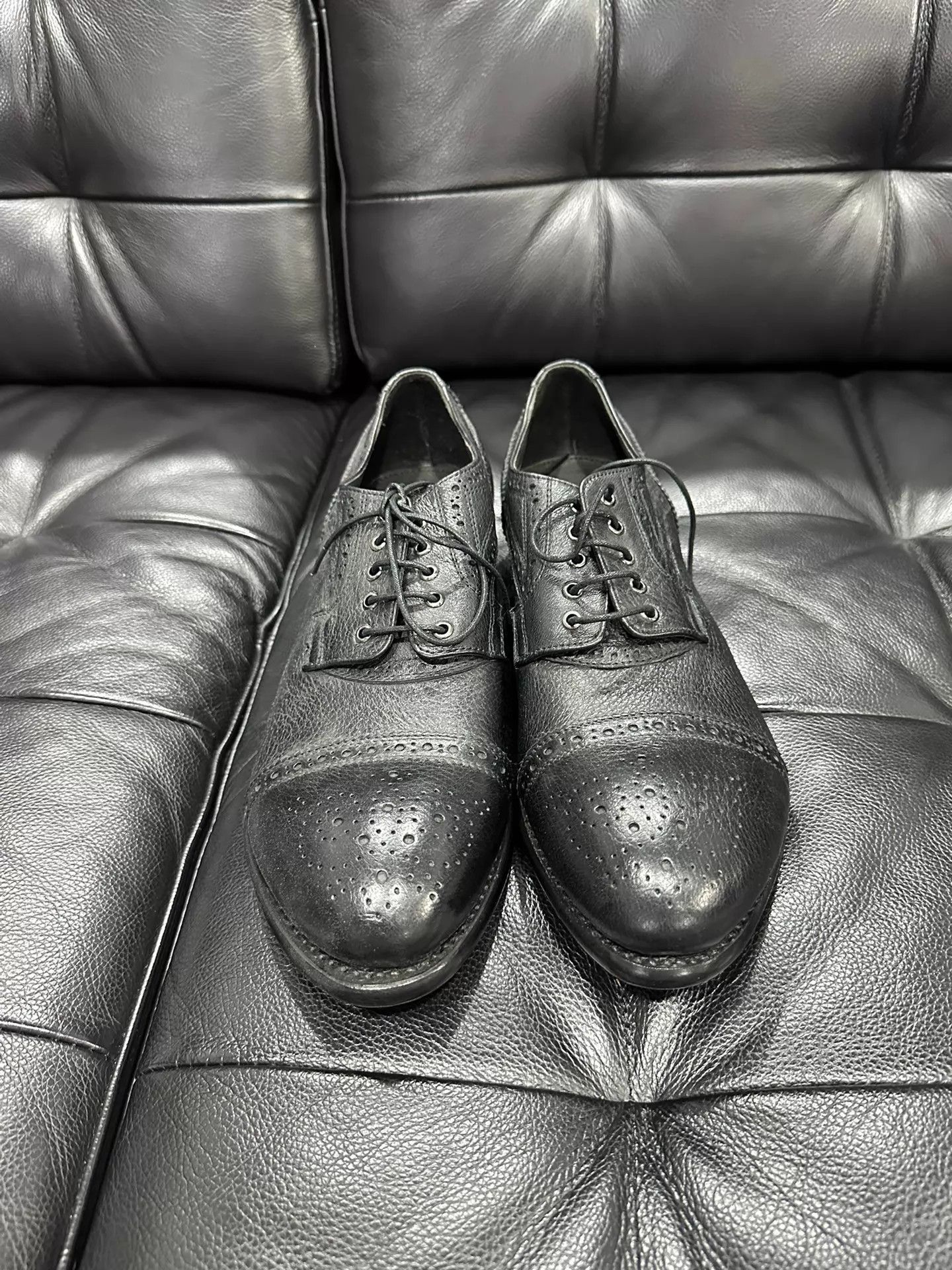 Junya Watanabe Junya Watanabe Baroque Pointed Toe Dress Shoes EU41 Size US 8 / EU 41 - 2 Thumbnail