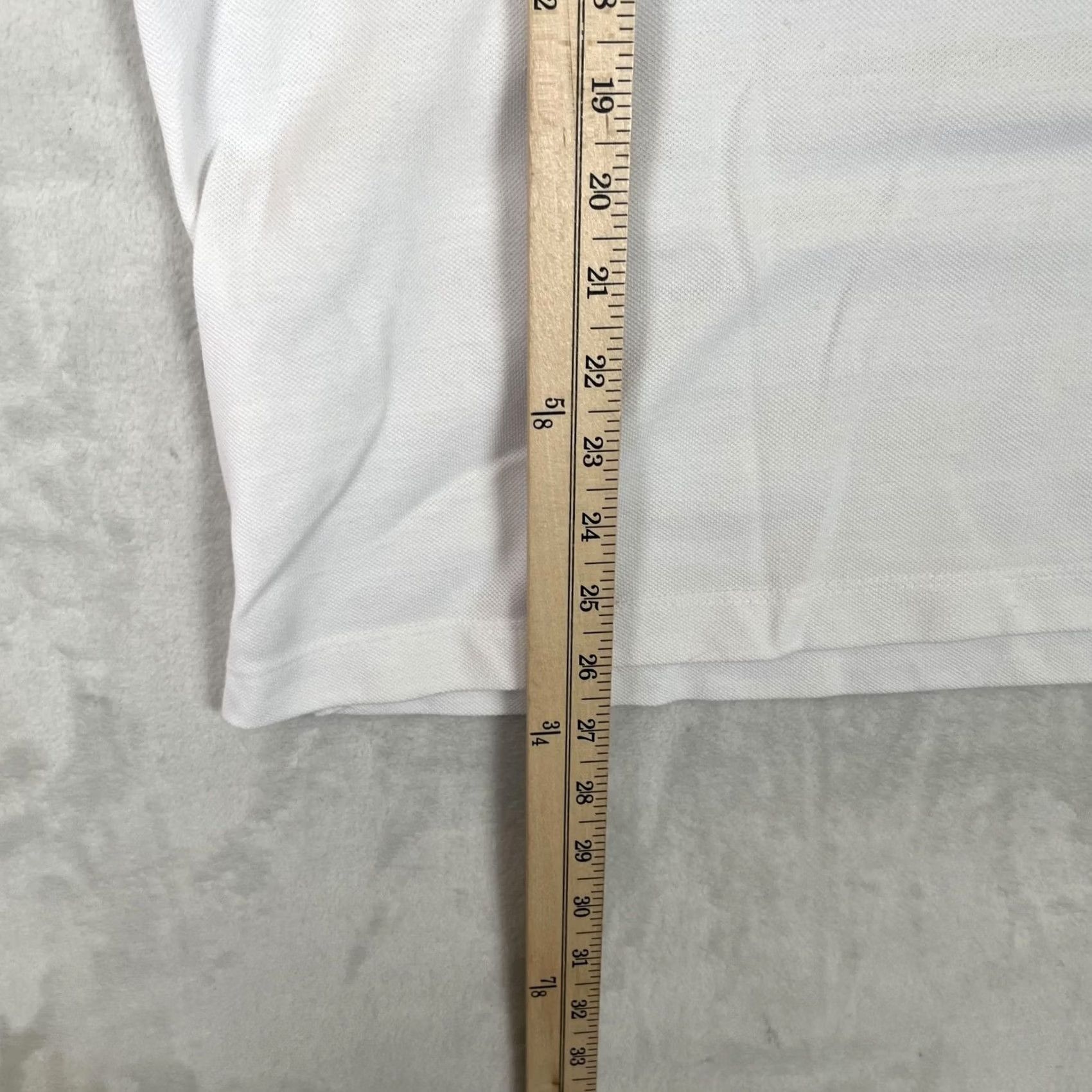 Ralph Lauren Vintage Polo Jeans Co. Ralph Lauren White Crest Golf Shirt Mens 2XL Size US XXL / EU 58 / 5 - 5 Thumbnail