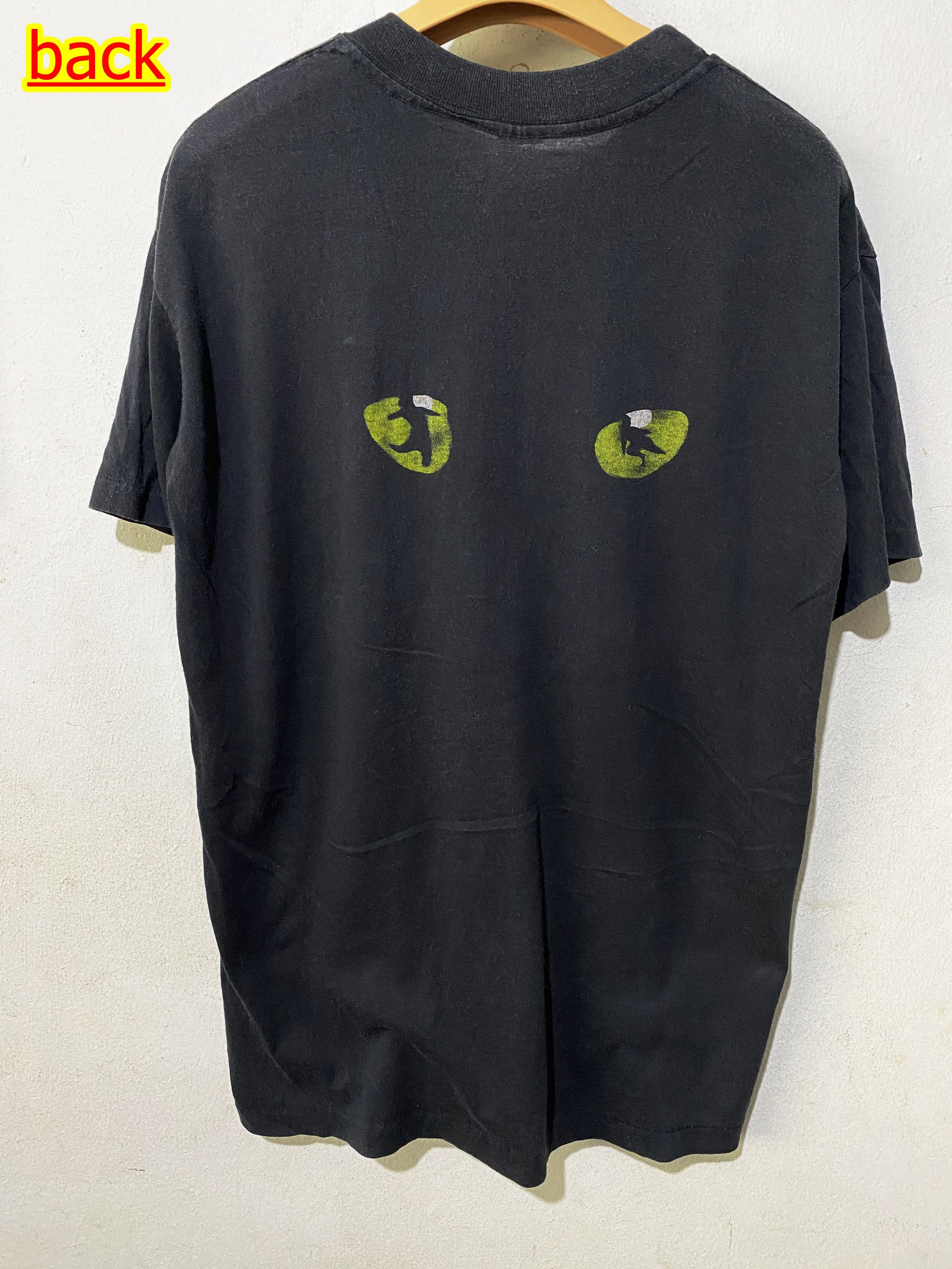 Vintage Vintage 80s Cats Andrew Lloyd Webber Shirt Size US M / EU 48-50 / 2 - 1 Thumbnail
