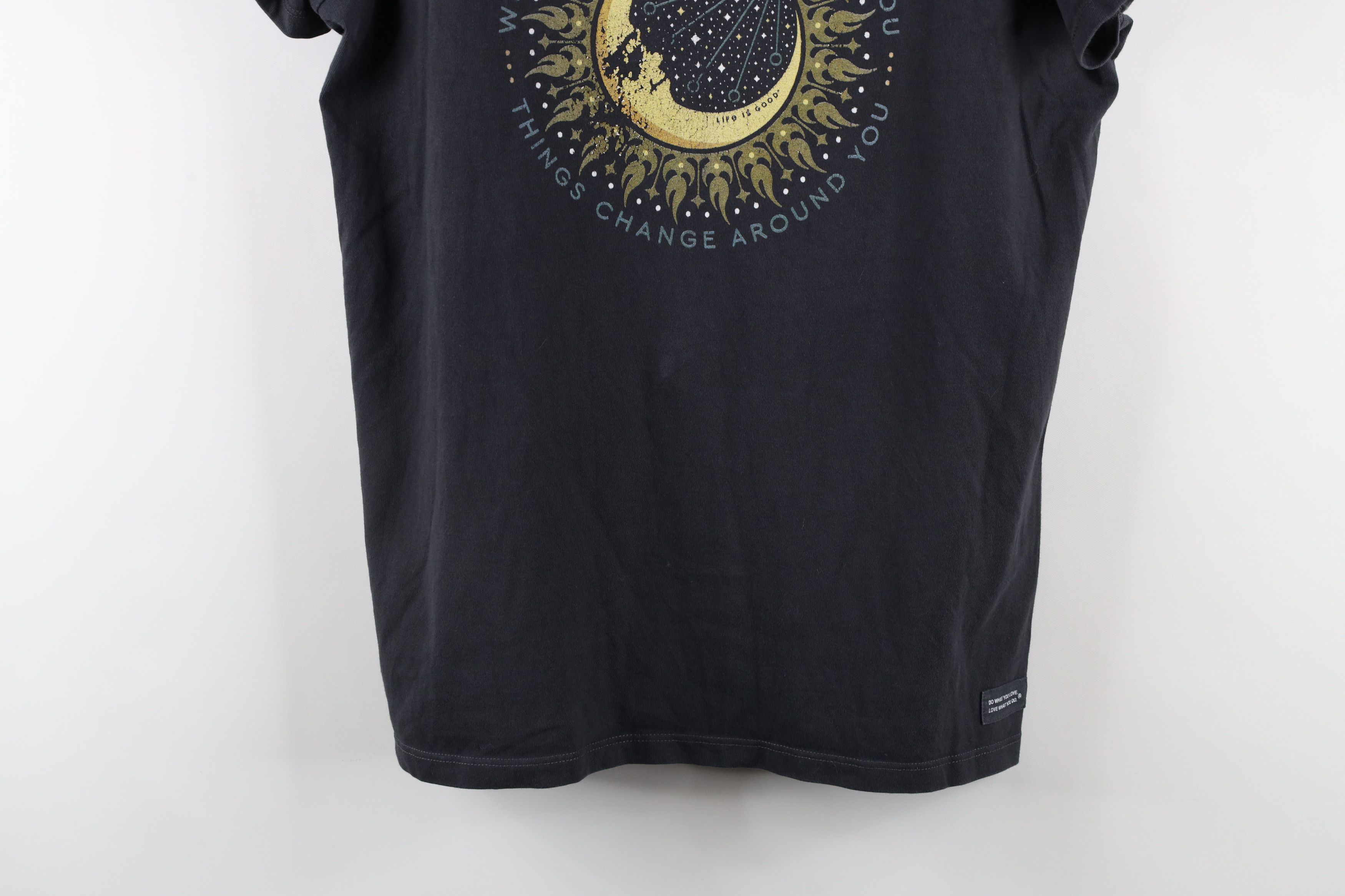 Life is Good × Vintage Life Is Good Things Change Celestial Moon Sun T-Shirt Gray Size L / US 10 / IT 46 - 3 Thumbnail