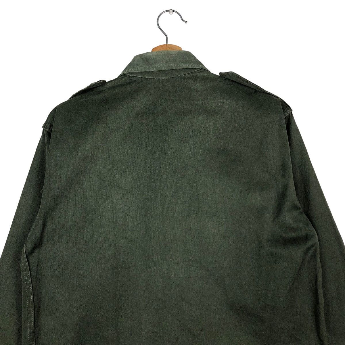 Vintage 🔥Vintage 40s Shirt Jacket Multi Pocket Military World War 2 Size US M / EU 48-50 / 2 - 9 Thumbnail