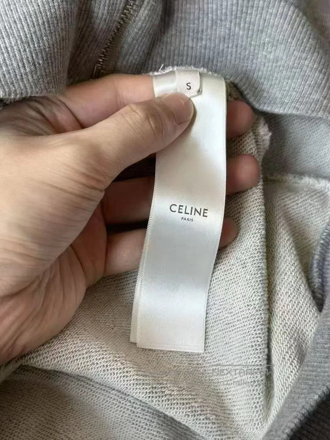 Celine Celine Logo Zip Hoodie. Size S / US 4 / IT 40 - 4 Thumbnail