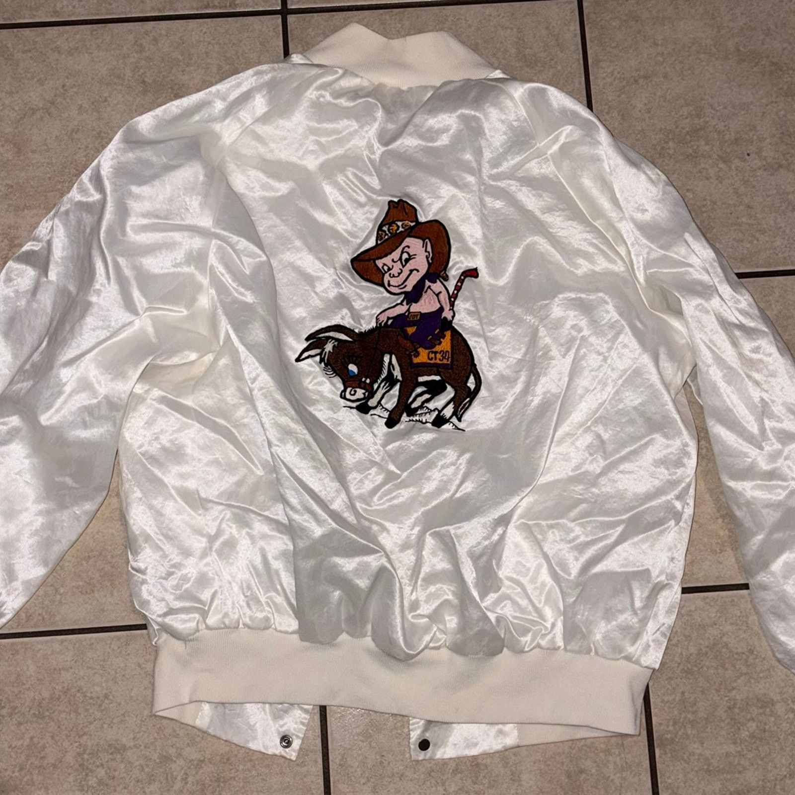 Other Vintage West Ark Jacket size large white cowboy embroidered Size US L / EU 52-54 / 3 - 4 Thumbnail