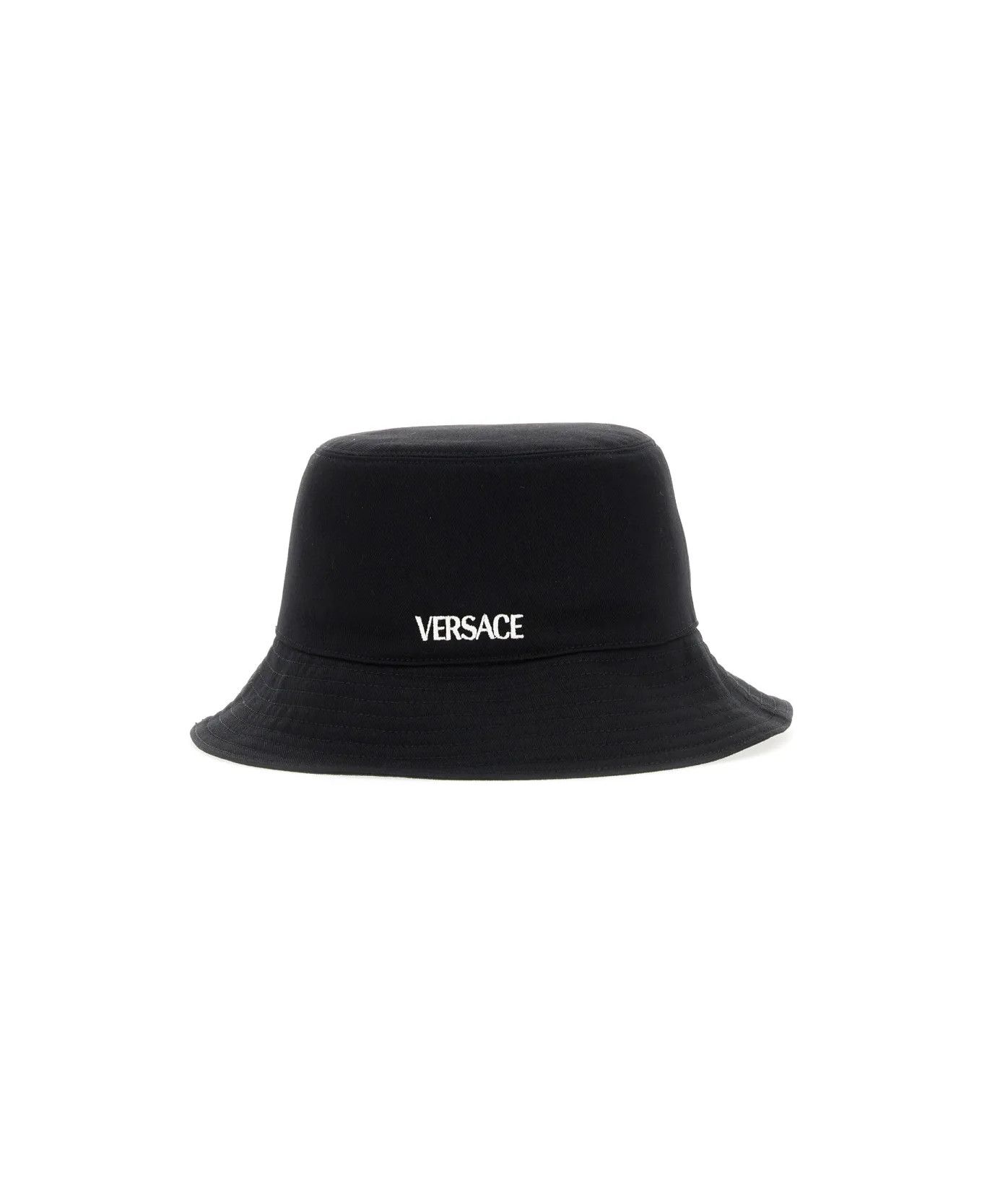 Versace o1y0226 Size : 7 1/4 / Logo Hat / Cap in Black Size ONE SIZE - 2 Thumbnail