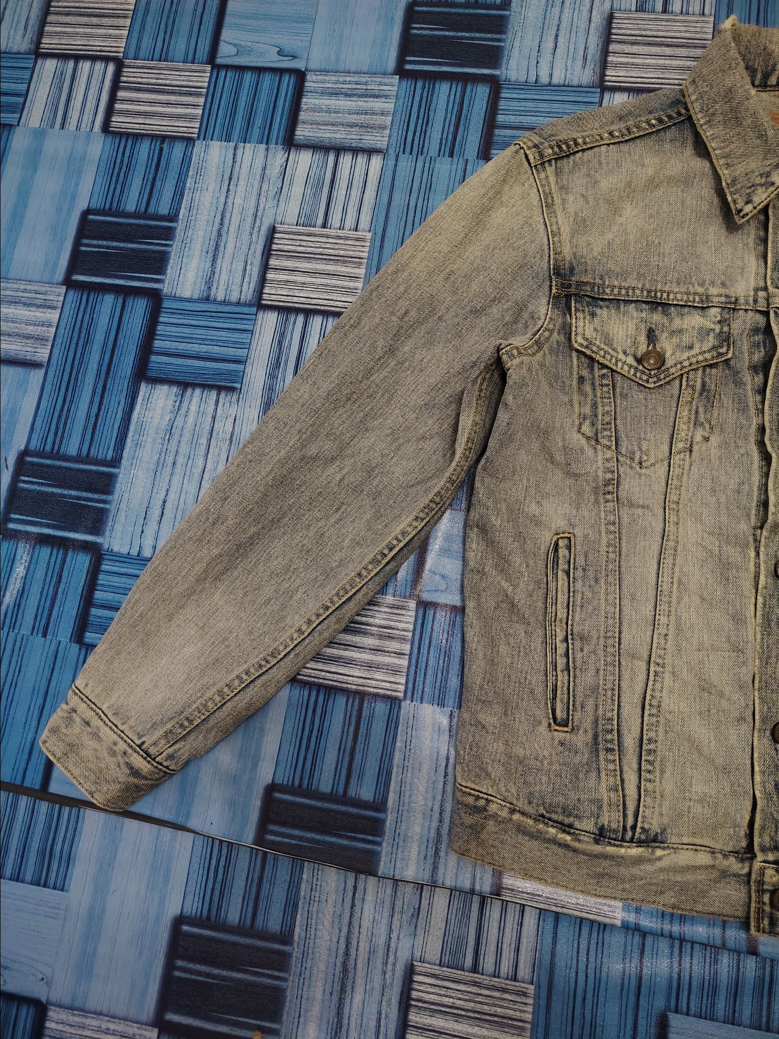 Japanese Brand 💥Insane💥 Ungrid 211407180904 Distressed denim Jacket Size M / US 6-8 / IT 42-44 - 16 Thumbnail