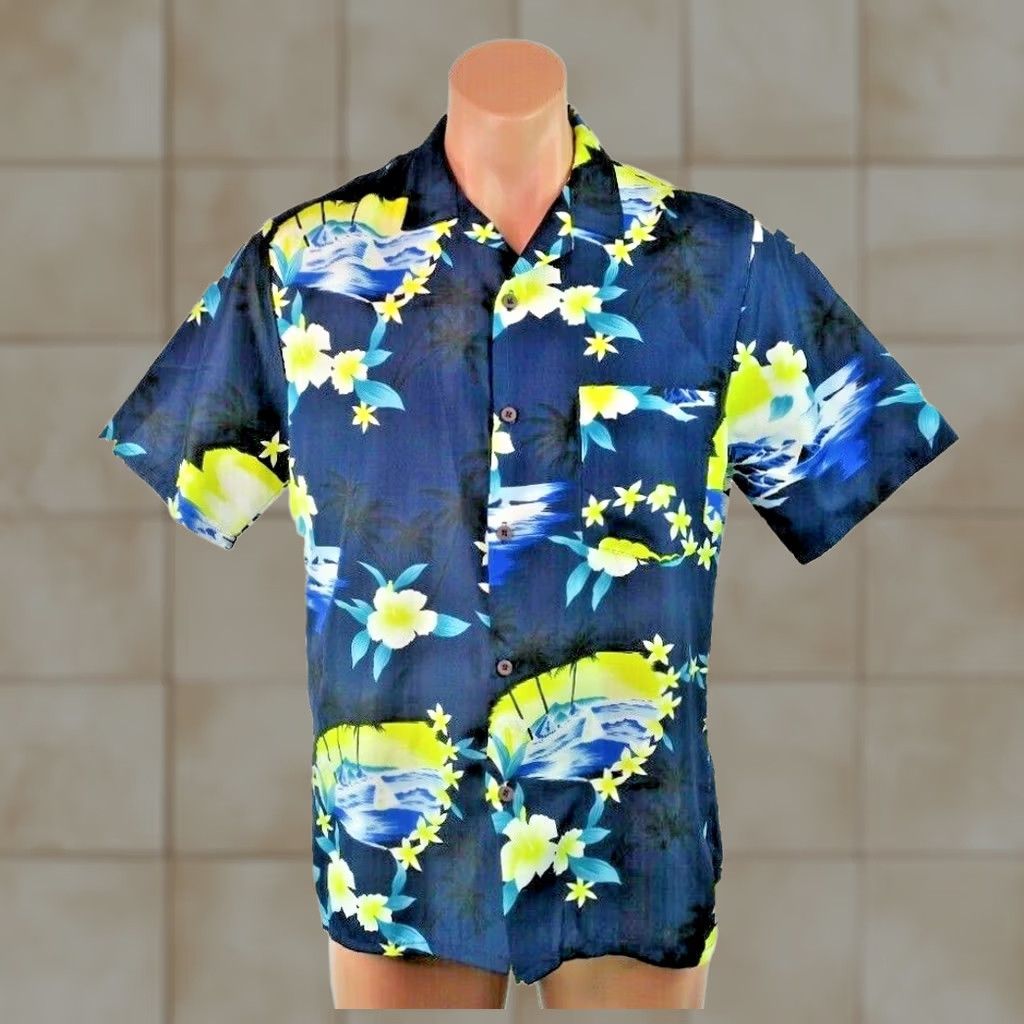 Vintage VINTAGE K MART STYLED IN CALIFORNIA Hawaiian Aloha Collared Shirt Sz M 70s Size US M / EU 48-50 / 2 - 1 Thumbnail