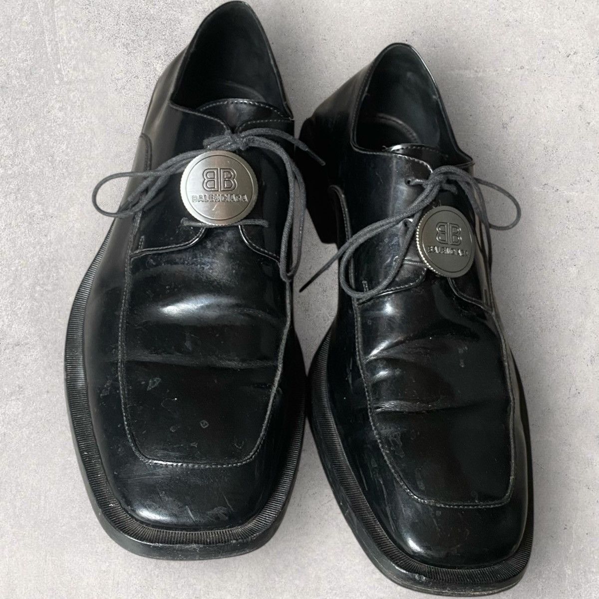 Balenciaga Balenciaga Coin Rim Derby Shoes Size US 7 / EU 40 - 2 Thumbnail