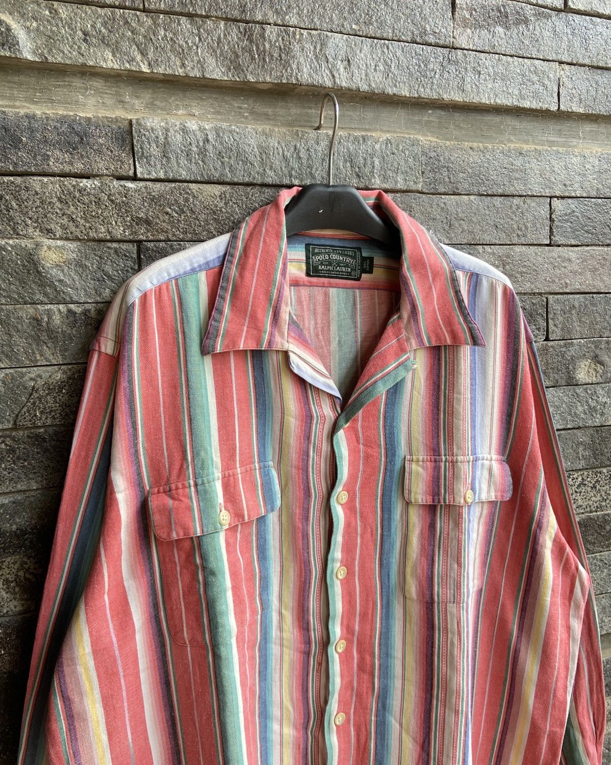 Polo Ralph Lauren Vintage Polo Ralph Lauren “Polo Country” Flannel Shirt Size US XL / EU 56 / 4 - 2 Thumbnail