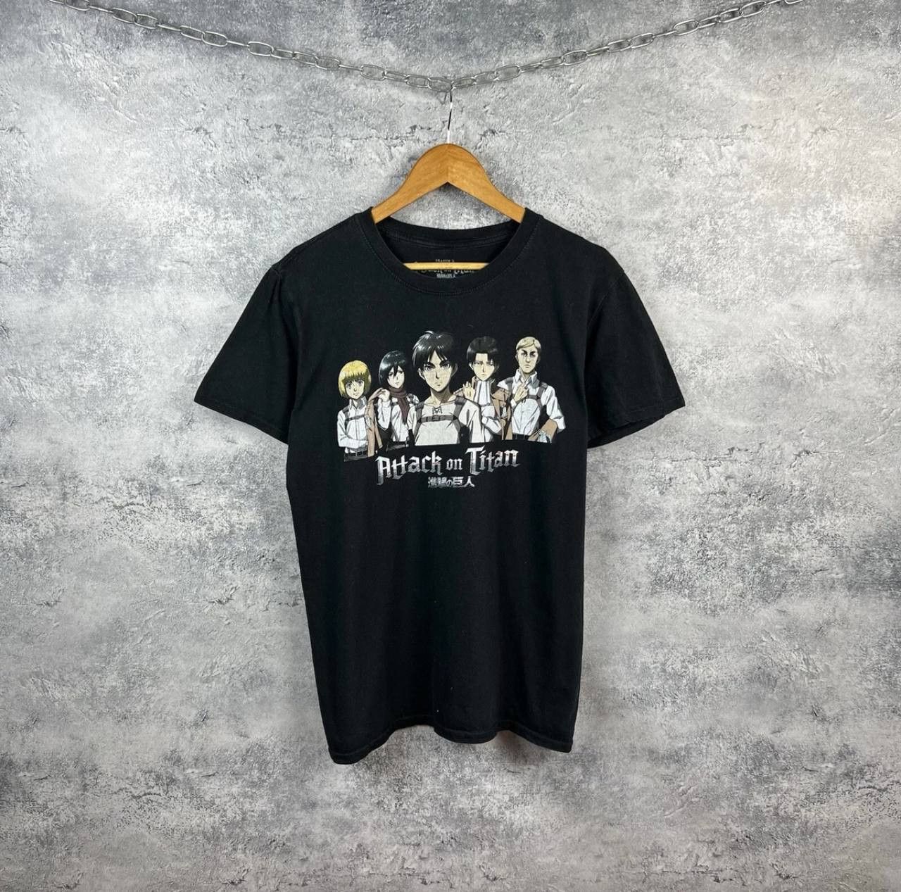Anime Attack On Titan Tee Men's Size M Short Sleeve Size US M / EU 48-50 / 2 - 1 Thumbnail