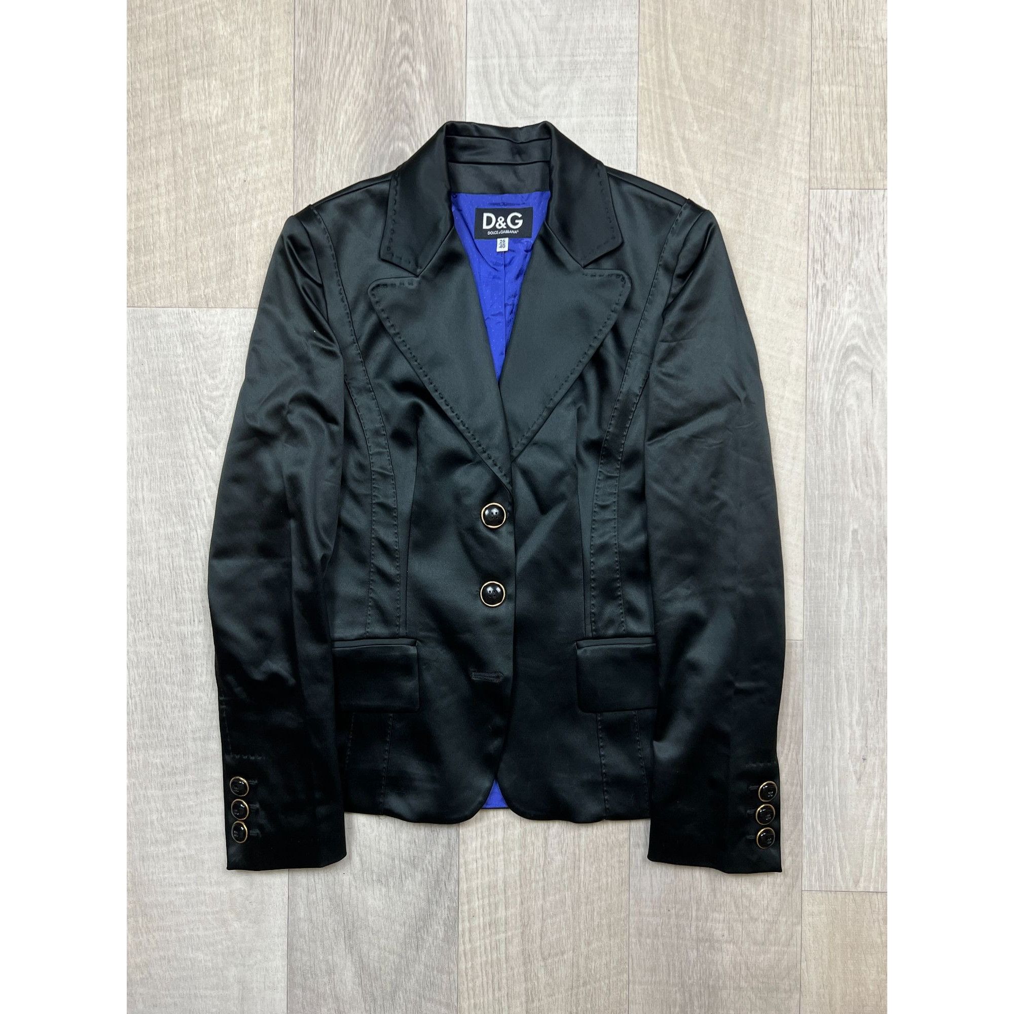 Dolce & Gabbana Satin Blazer (Y0156)