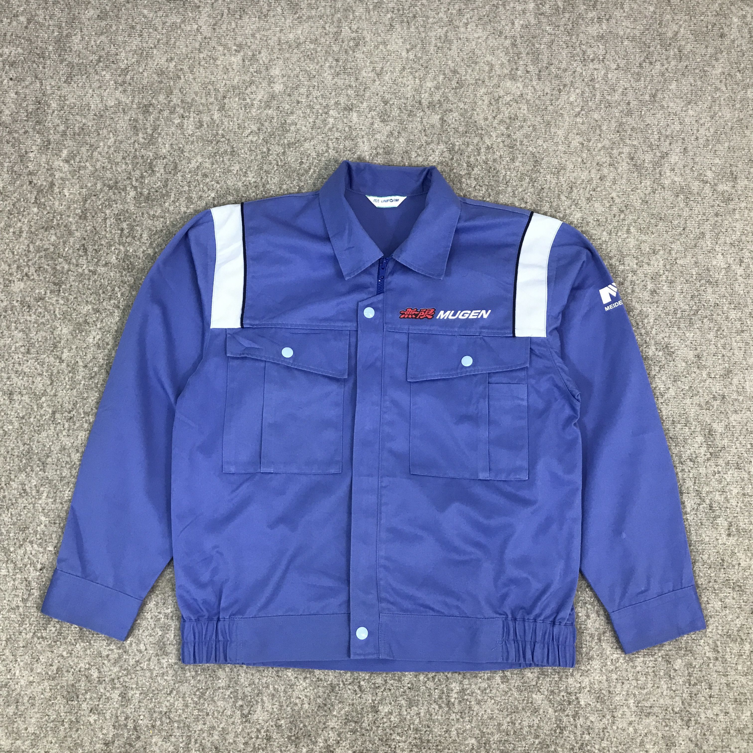 Honda × Japanese Brand VTG HONDA MUGEN F1 WORK UNIFORM CUSTOM JACKET Size US M / EU 48-50 / 2 - 2 Thumbnail