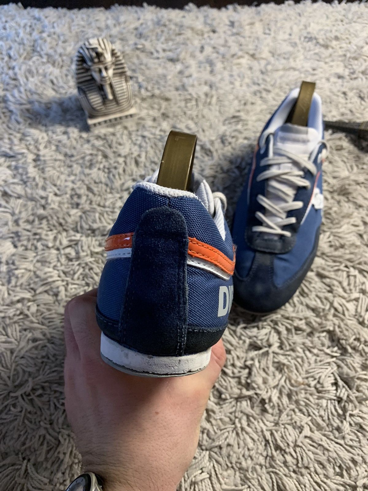Diesel × Vintage Vintage 00s Y2K Diesel shoes sneakers Size US 6 / EU 39 - 5 Thumbnail
