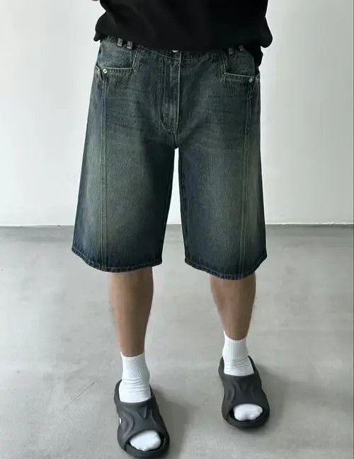 Other Blue washed loose versatile denim shorts Size US 32 / EU 48 - 3 Thumbnail