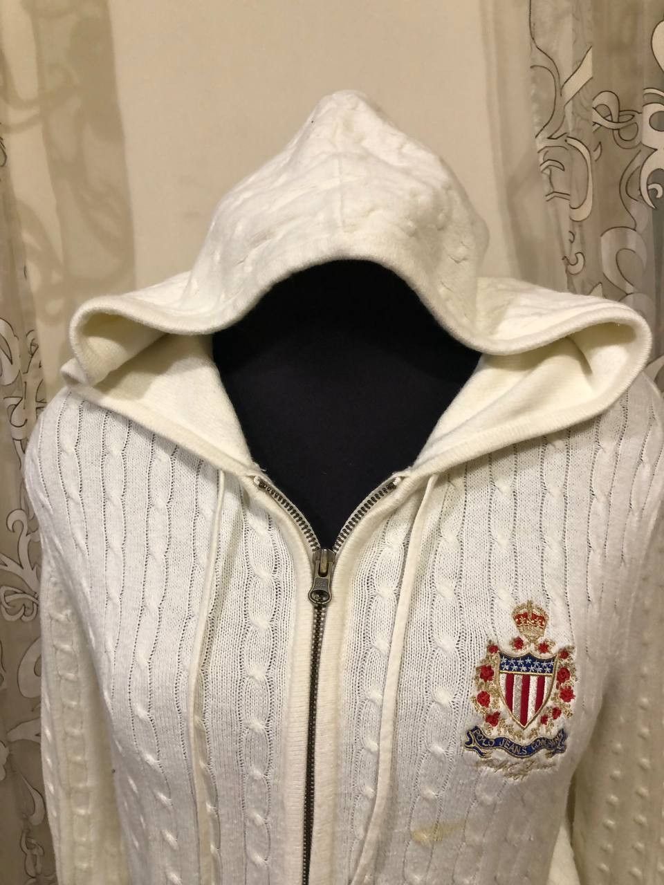 Polo Ralph Lauren Ralph Lauren Active Ribbed Knit Full Zip Sweater Hoodie Size L / US 10 / IT 46 - 9 Thumbnail
