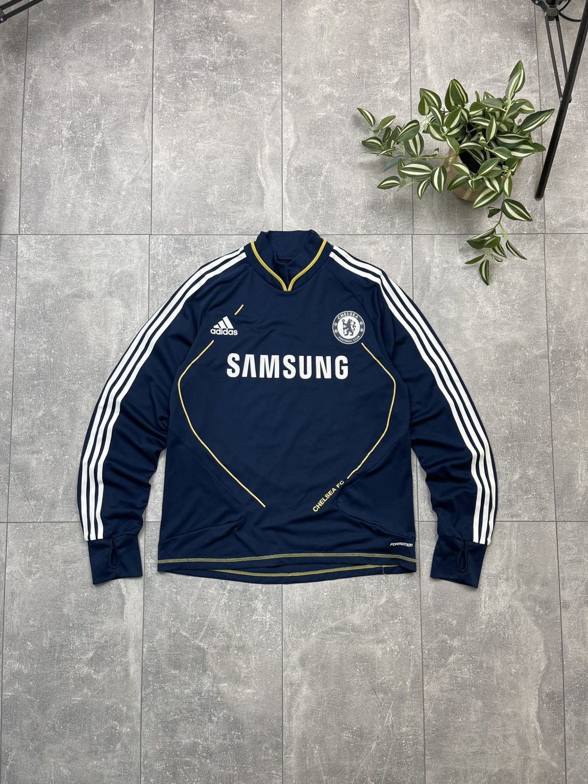 Adidas Chelsea 2010 2011 Formotion Training Drill Top