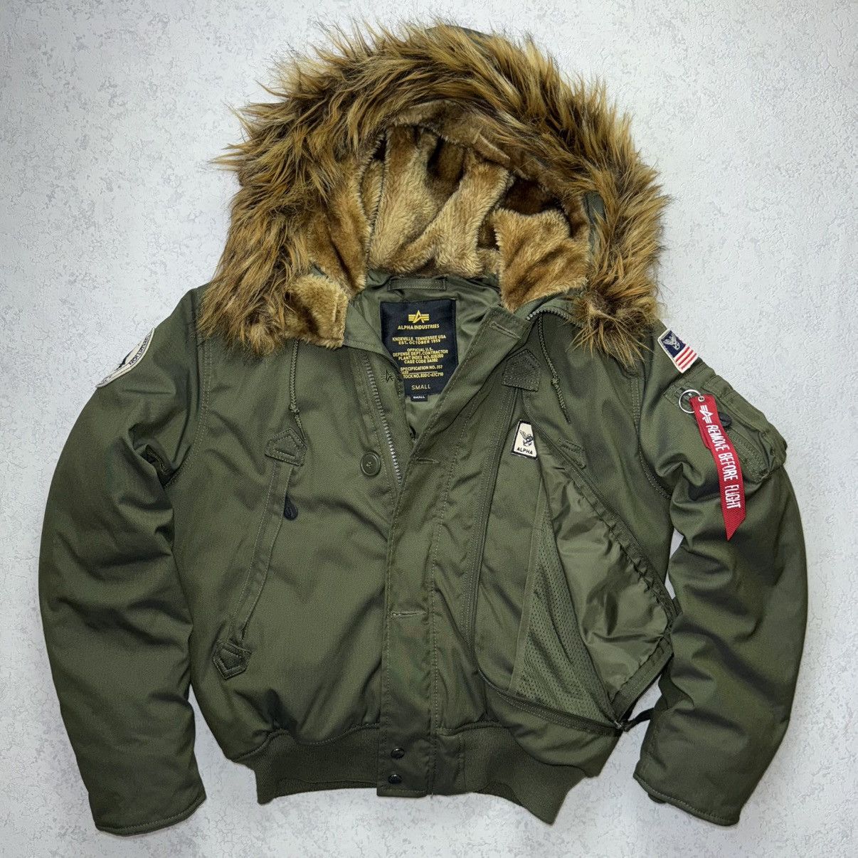Alpha Industries Alpha Industries Bomber Polar Warriors Arctic Expeditions Size US S / EU 44-46 / 1 - 1 Thumbnail