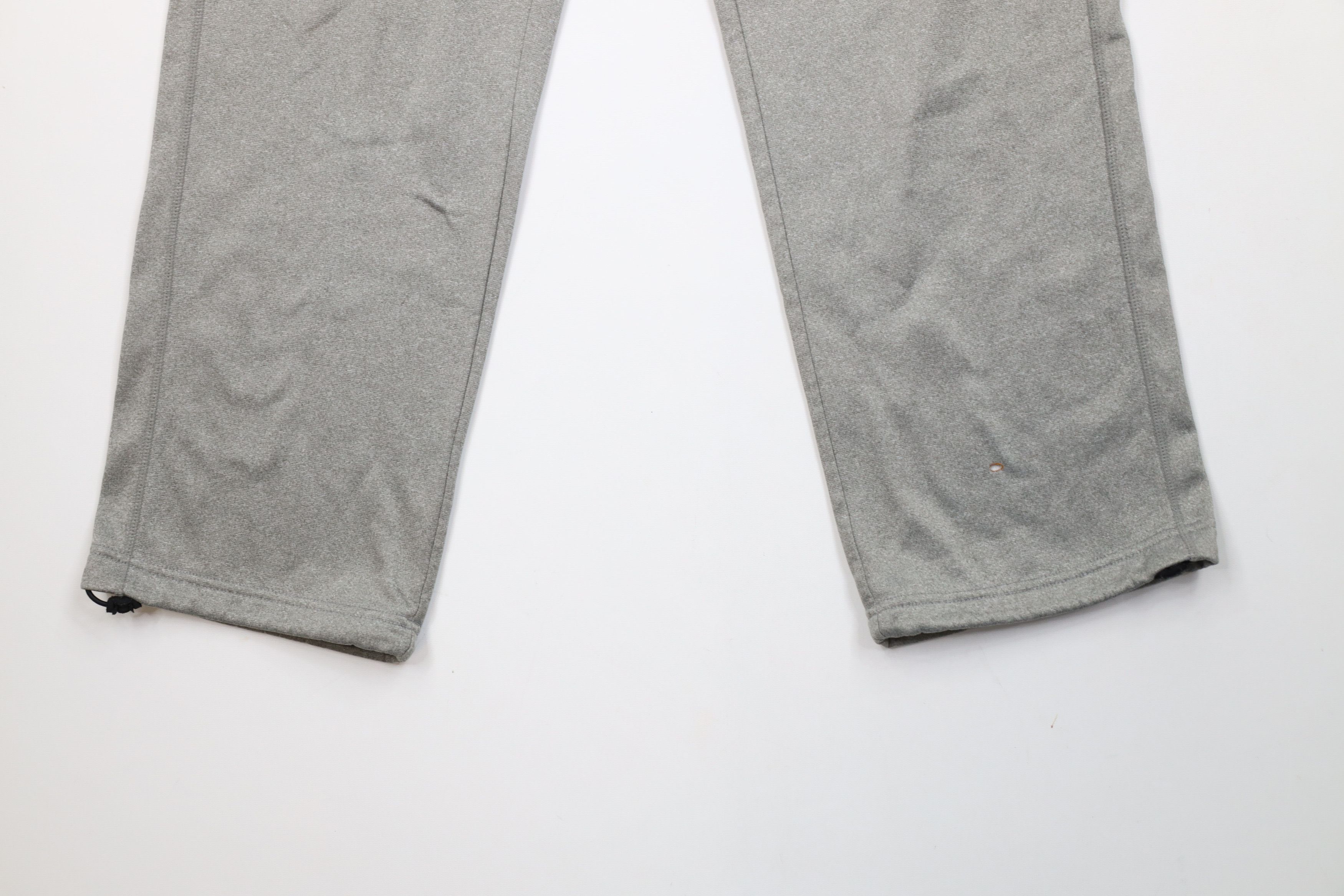 Nike × Vintage Vintage Y2K Nike Therma Fit Mini Swoosh Wide Leg Sweatpants Size US 34 / EU 50 - 4 Thumbnail