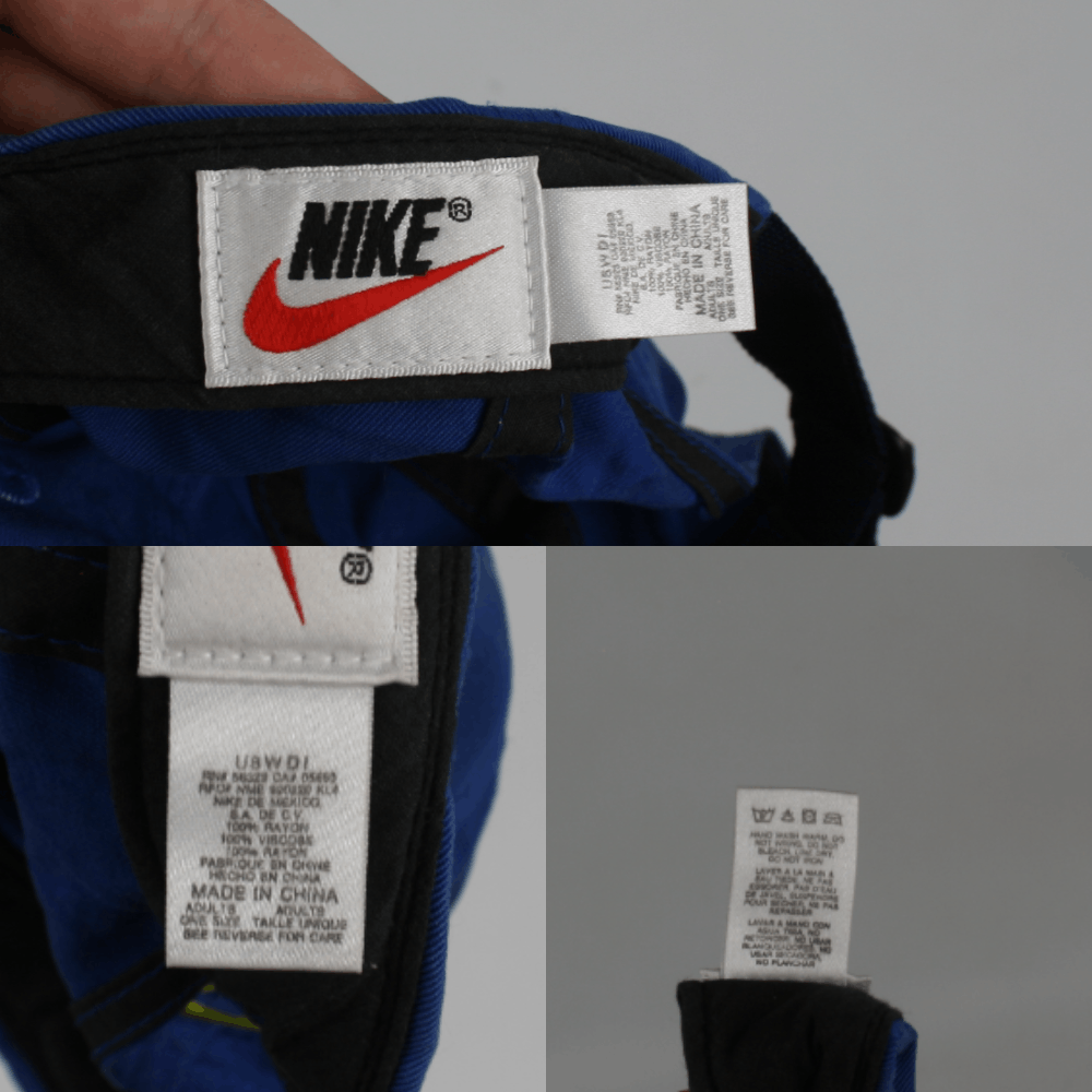 Nike 90S Swoosh Logo Cap Vintage Size ONE SIZE - 9 Thumbnail