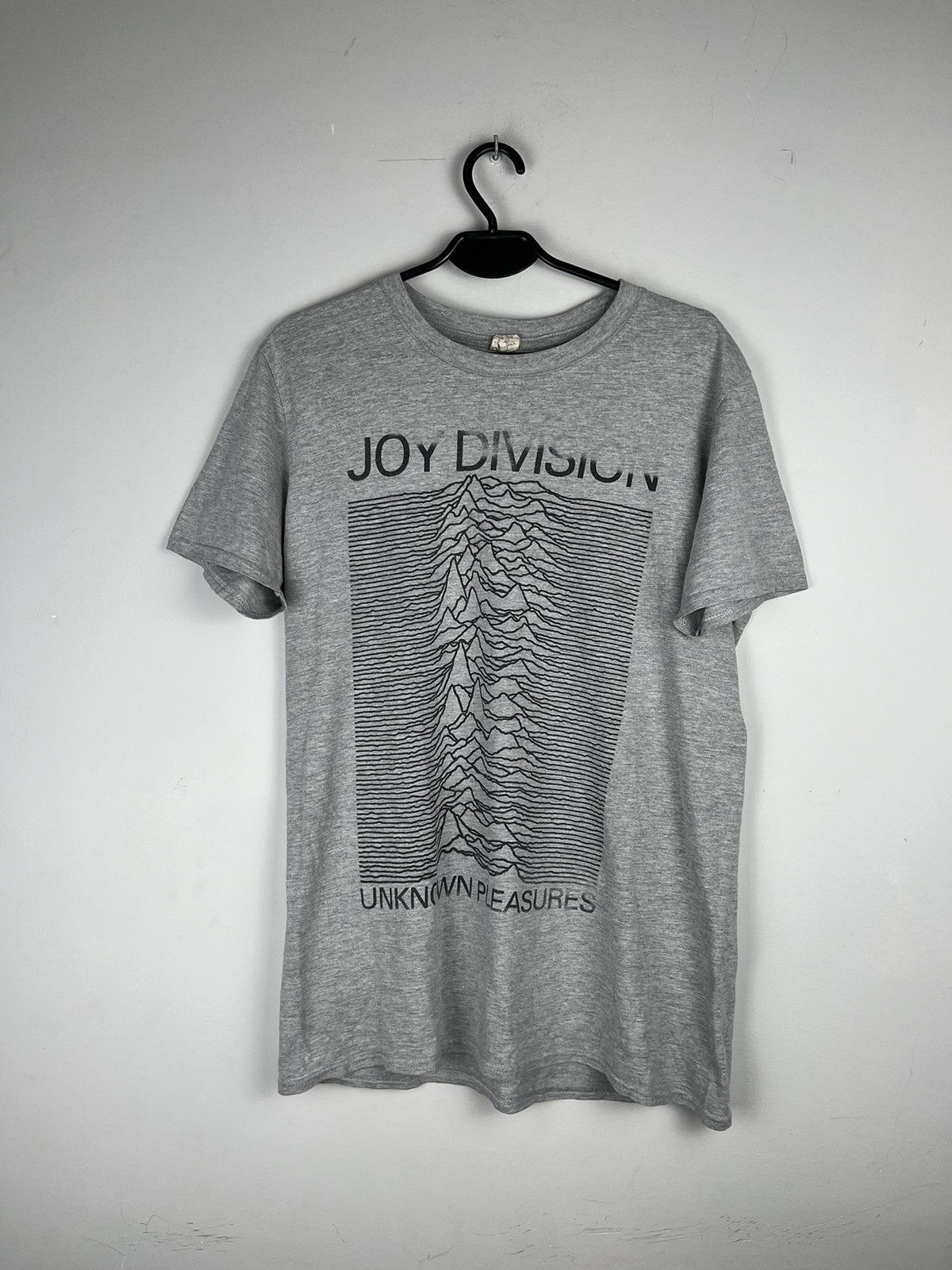 Band Tees × Joy Division Vintage Joy Division Unknown Pleasures Faded T Shirt Size US M / EU 48-50 / 2 - 1 Thumbnail