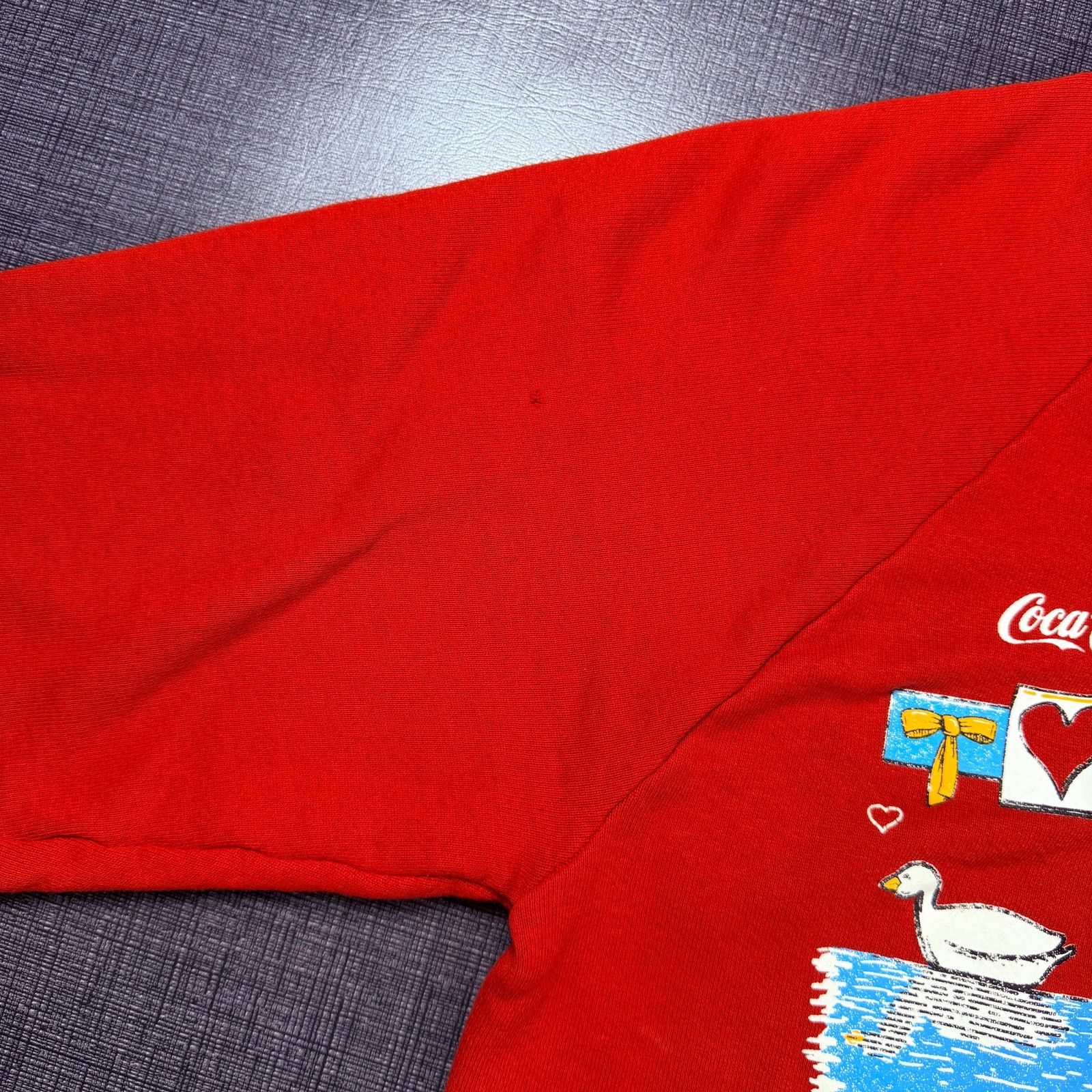 Fruit Of The Loom Fruit of the Loom Coca-Cola Red Graphic Sweatshirt M Size US M / EU 48-50 / 2 - 7 Thumbnail
