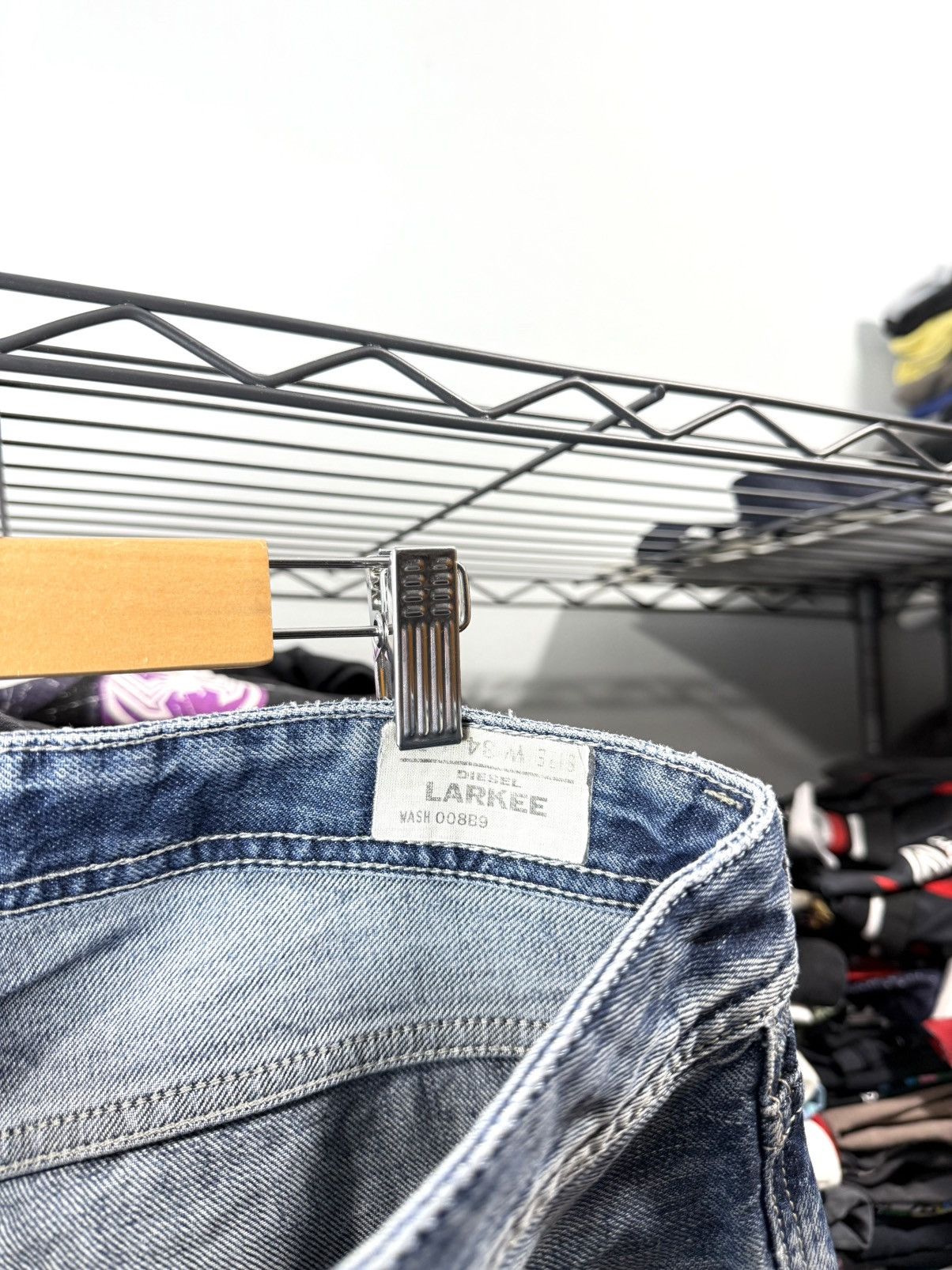 Diesel Vintage Diesel Larkee Gradient Archive Denim Pants Size US 34 / EU 50 - 12 Thumbnail