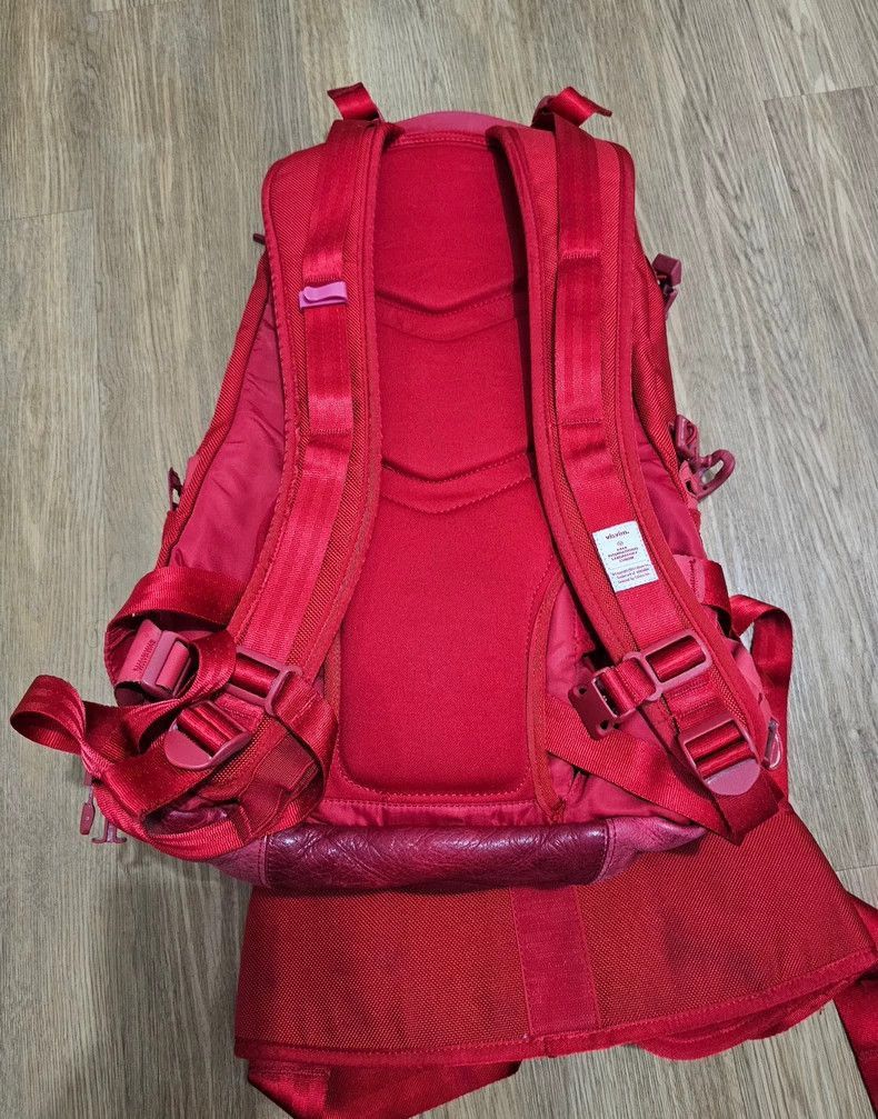 Visvim Visvim 20L Red Backpack with Waist Belt-2506 Size ONE SIZE - 3 Thumbnail