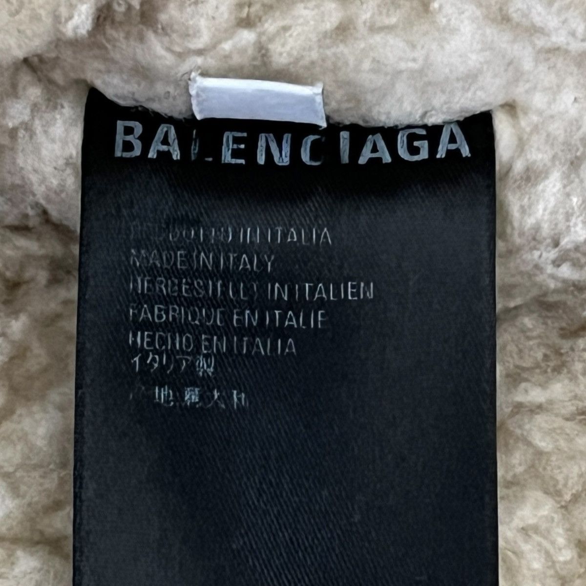 Balenciaga BALENCIAGA 2019AW Oversized Shearling Check Shirt Jacket Size US S / EU 44-46 / 1 - 5 Thumbnail