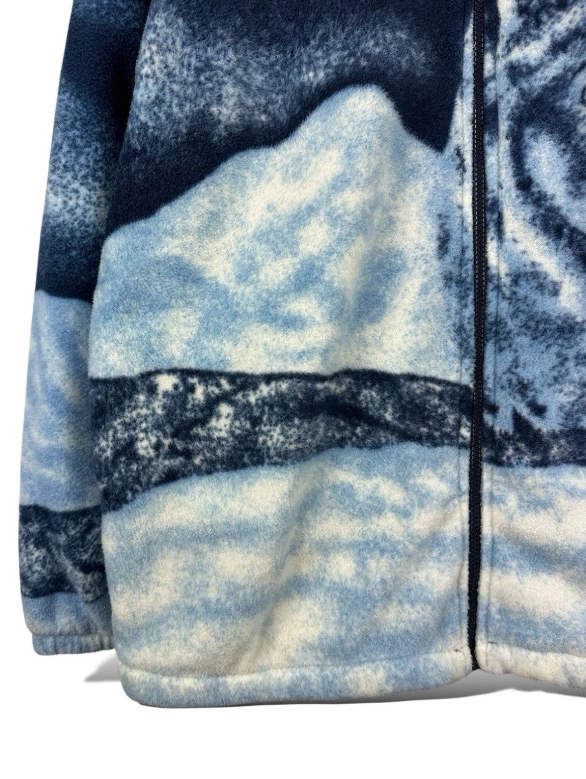 Other Vintage Wolf Sherpa Fleece Jacket Art Animal All Over Print Size US XXL / EU 58 / 5 - 6 Thumbnail