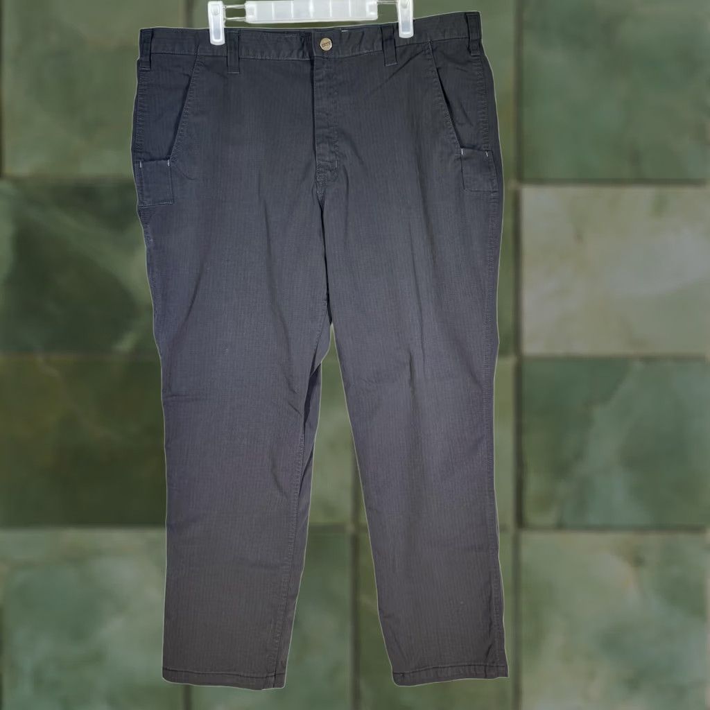 Carhartt VINTAGE? No — Carhartt Pants Mens 38x30 Gray Relaxed Fit Ripstop Workwear Utility Pockets Size US 38 / EU 54 - 1 Thumbnail