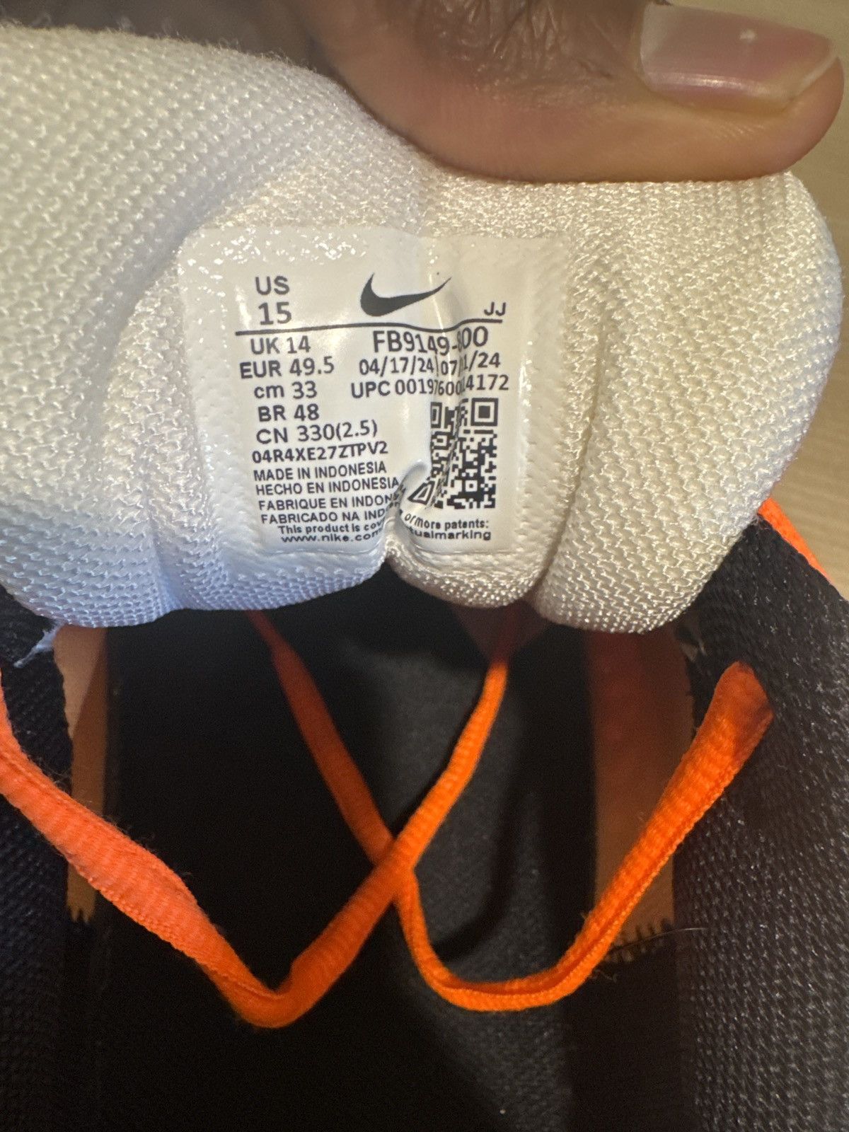 Nike Nike Vomero 5 “Team Orange” Size US 15 / EU 48 - 2 Thumbnail
