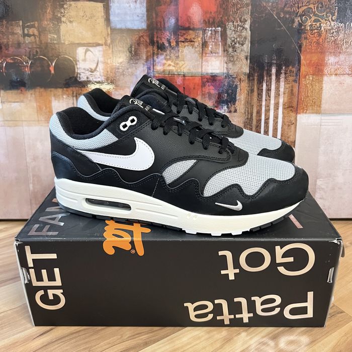 Nike 2021 Nike x Patta Air Max 1 Waves Black with Bracelet | Grailed