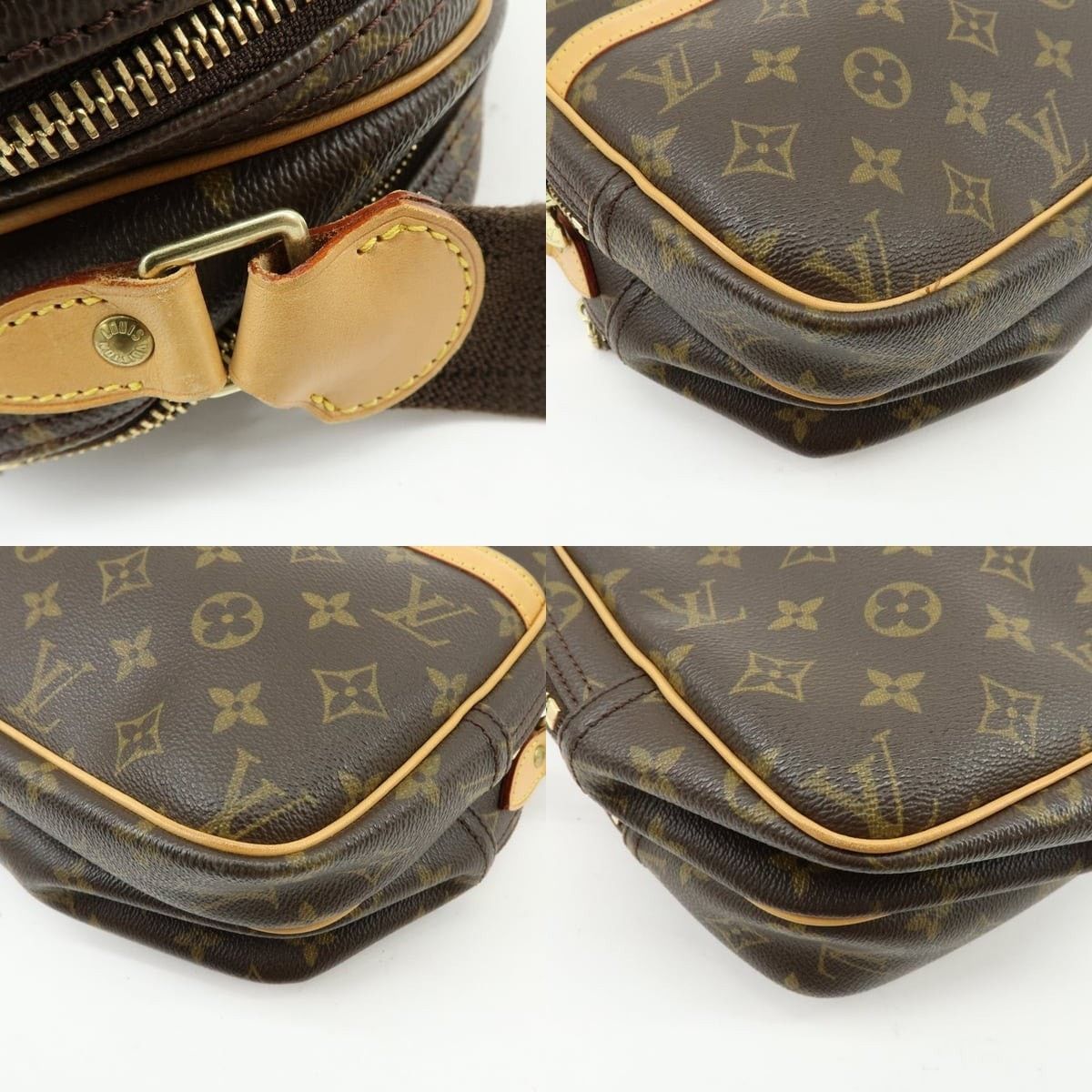 Louis Vuitton Louis Vuitton Monogram Reporter PM Crossbody Bag Size ONE SIZE - 4 Thumbnail