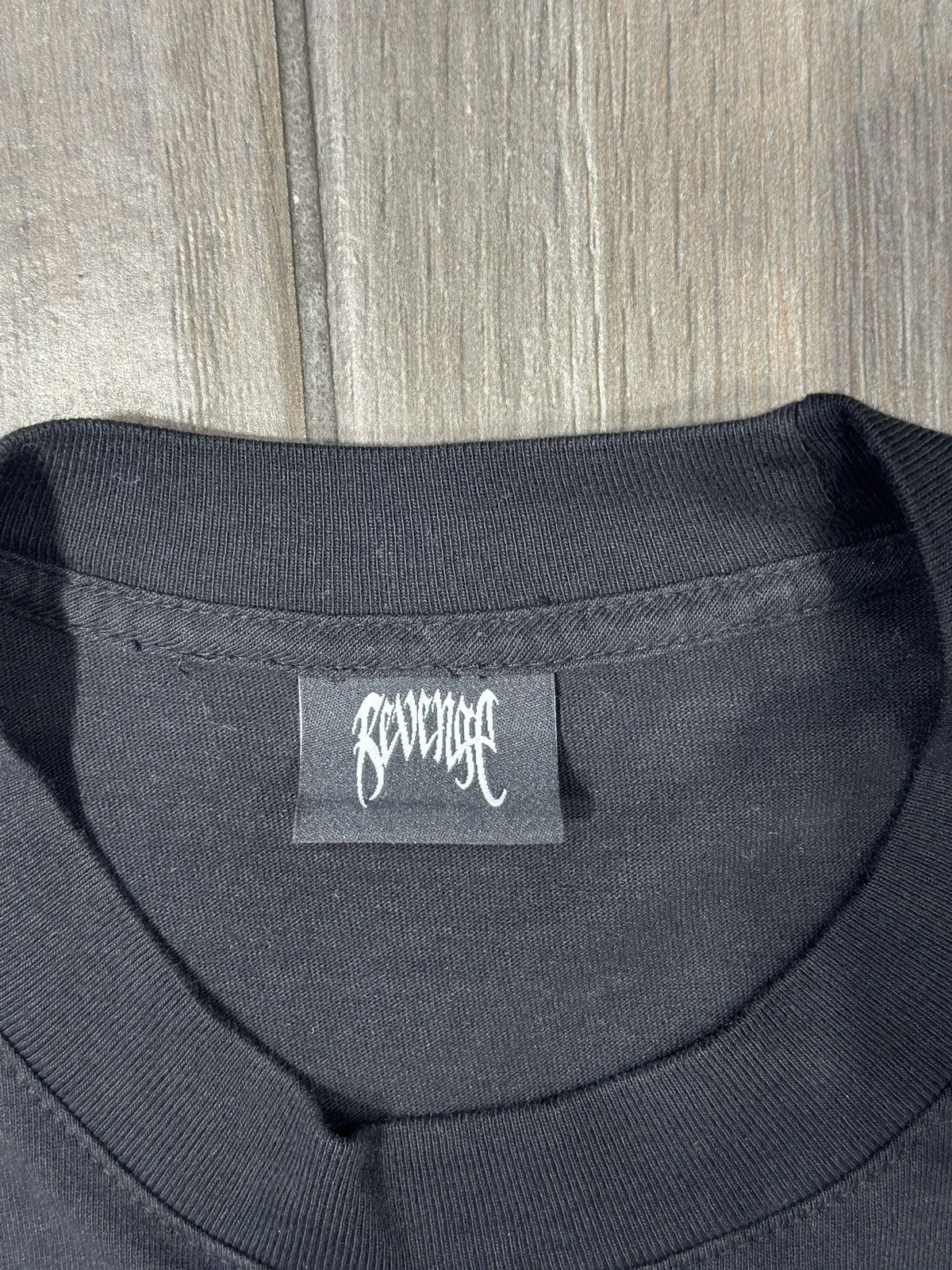 Revenge REVENGE BURNOUT TEE BLACK Size US XXL / EU 58 / 5 - 3 Thumbnail