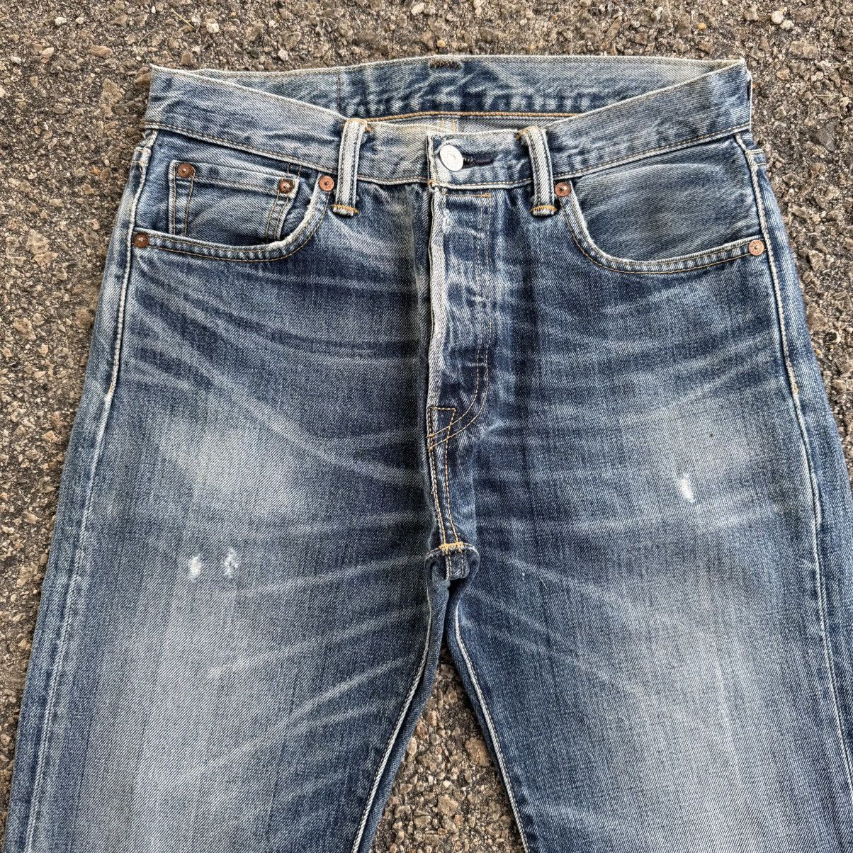 Levi's W30 Levi's 501 Button Fly Faded Denim Jean Pants Size US 30 / EU 46 - 2 Thumbnail