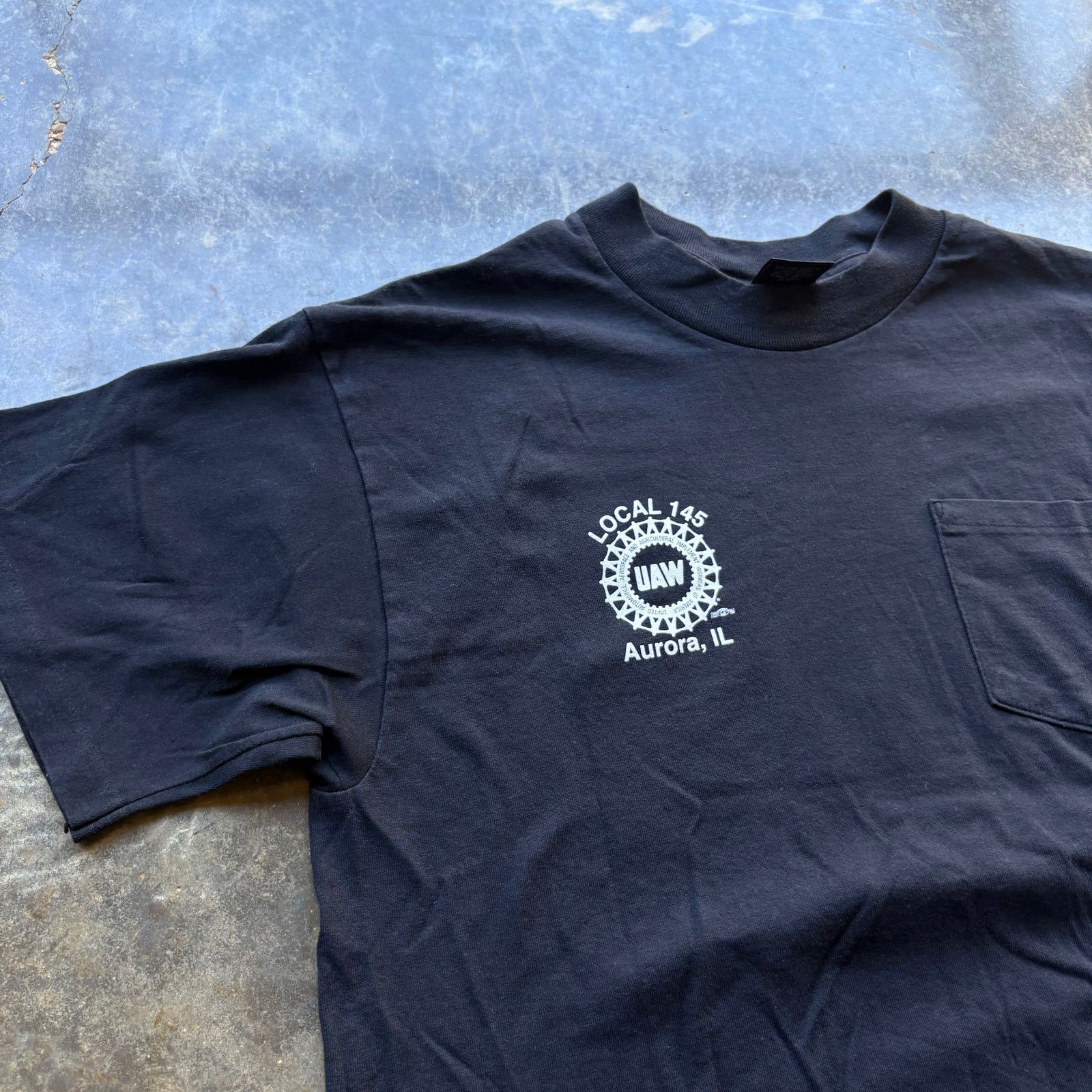 Vintage Cool Vintage 90s UNION Strike T-shirt Size US M / EU 48-50 / 2 - 2 Thumbnail