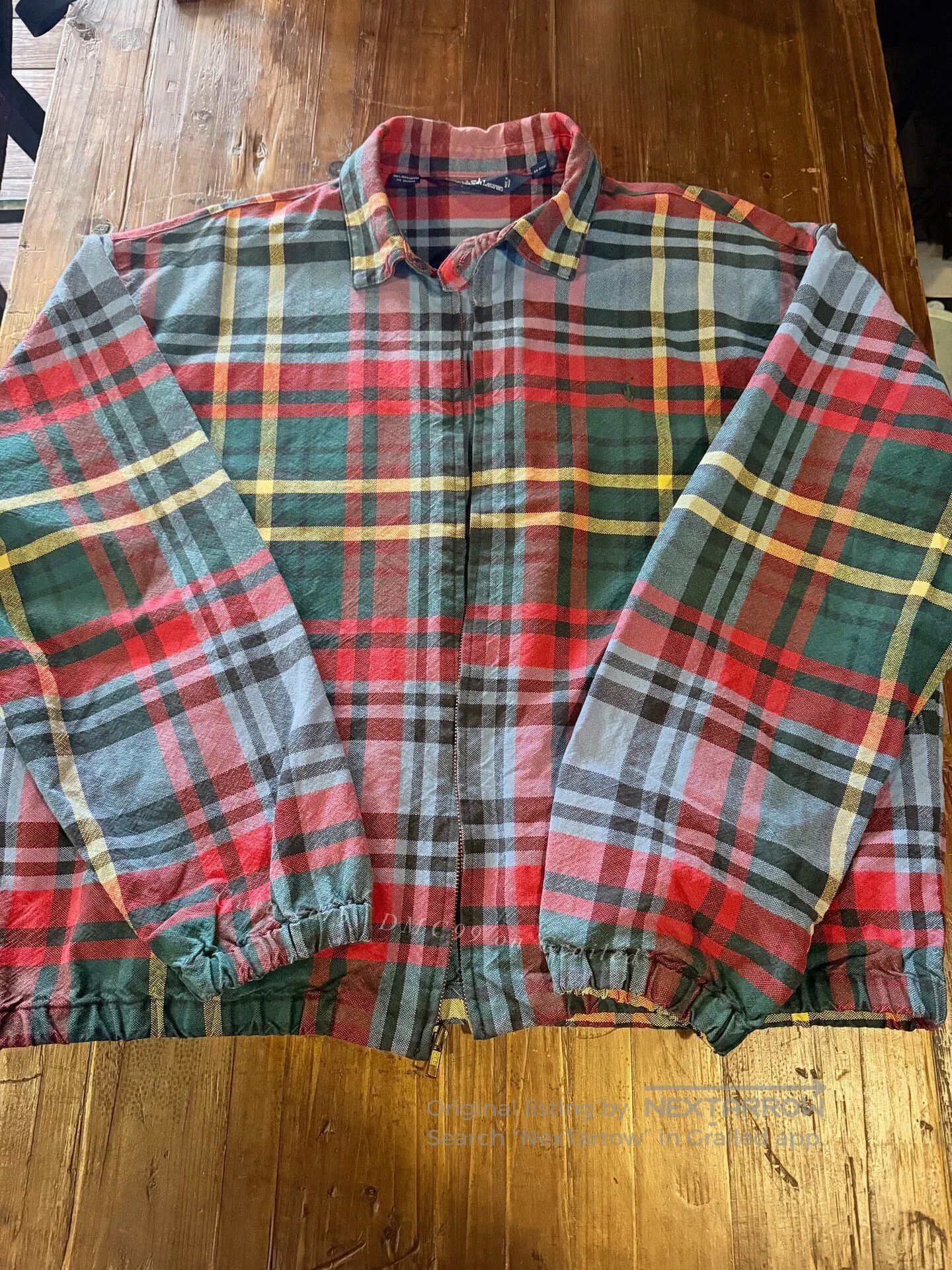 Polo Ralph Lauren Polo Ralph Lauren Plaid Shirt Jacket. Size US XL / EU 56 / 4 - 1 Thumbnail