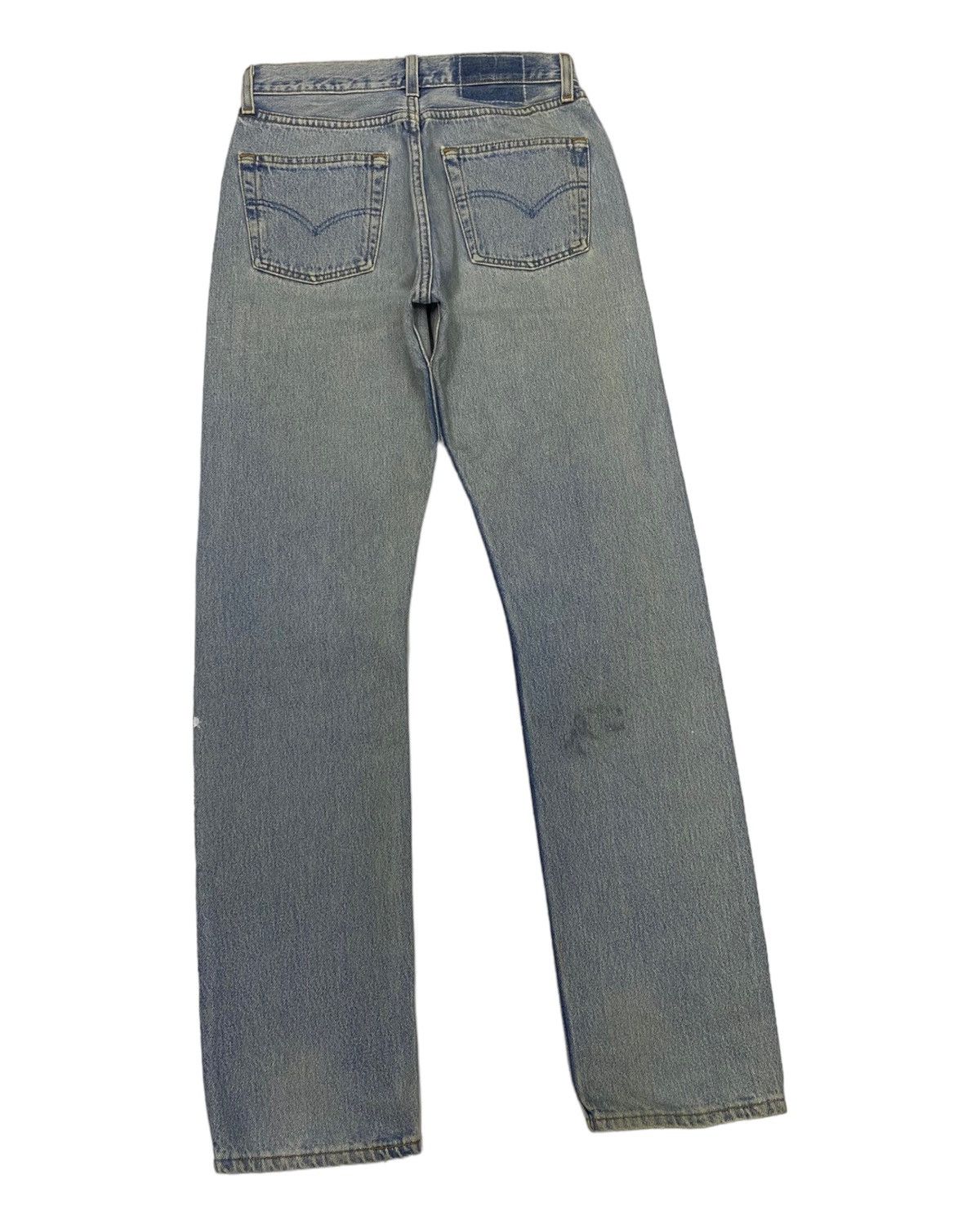 Hysteric Glamour VINTAGE JAPAN UNBRAND DISTRESS HYSTERIC GLAMOUR DESIGN JEANS Size US 27 - 6 Thumbnail