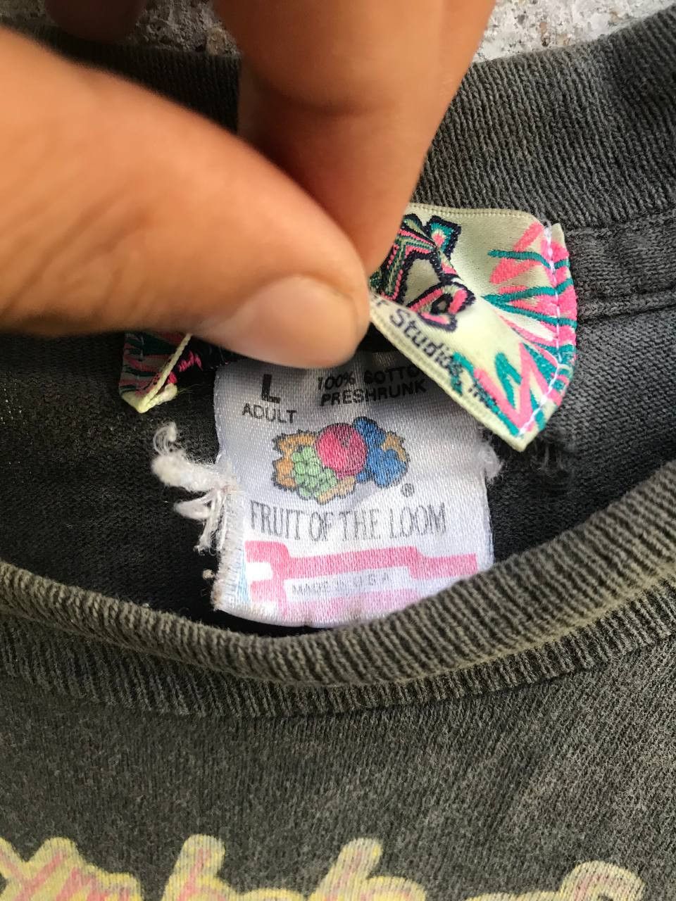 Cartoon Network × Vintage Vintage cartron Betty Boop Back Hit Item black faded Size US L / EU 52-54 / 3 - 4 Thumbnail